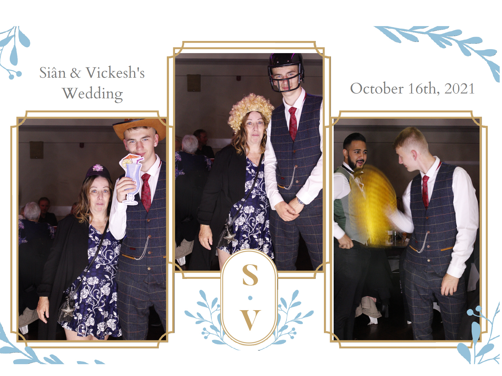 Siân & Vickesh's Wedding | View more photos from the event at my.specialeventsphotobooths.co.uk/u/SpecialEventsPhotoBooths/Siân-Vickeshs-Wedding