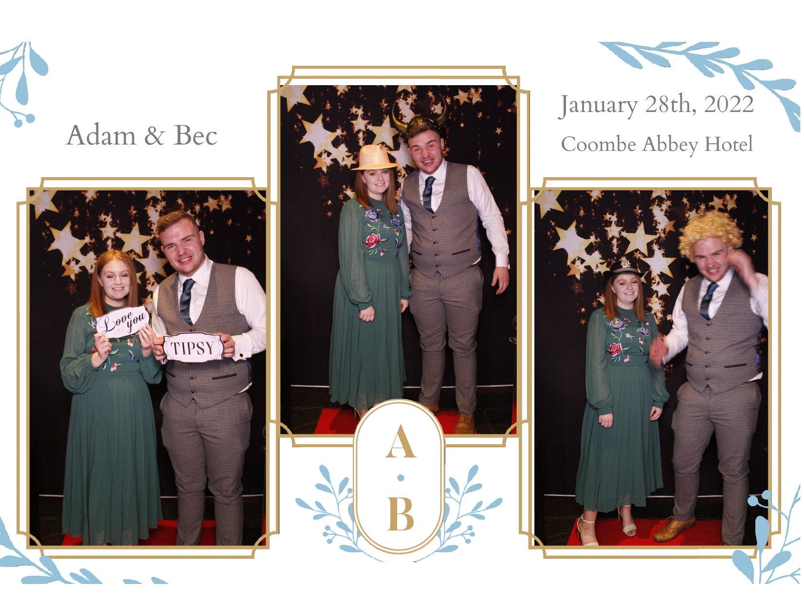 Adam and Bec’s Wedding | View more photos from the event at my.specialeventsphotobooths.co.uk/u/SpecialEventsPhotoBooths/Adam-and-Bec’s-Wedding