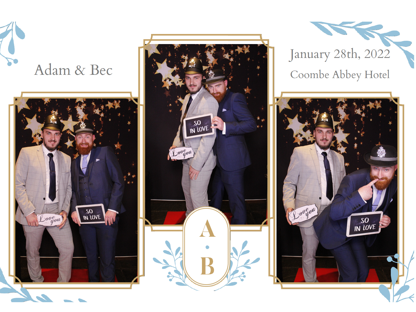 Adam and Bec’s Wedding | View more photos from the event at my.specialeventsphotobooths.co.uk/u/SpecialEventsPhotoBooths/Adam-and-Bec’s-Wedding