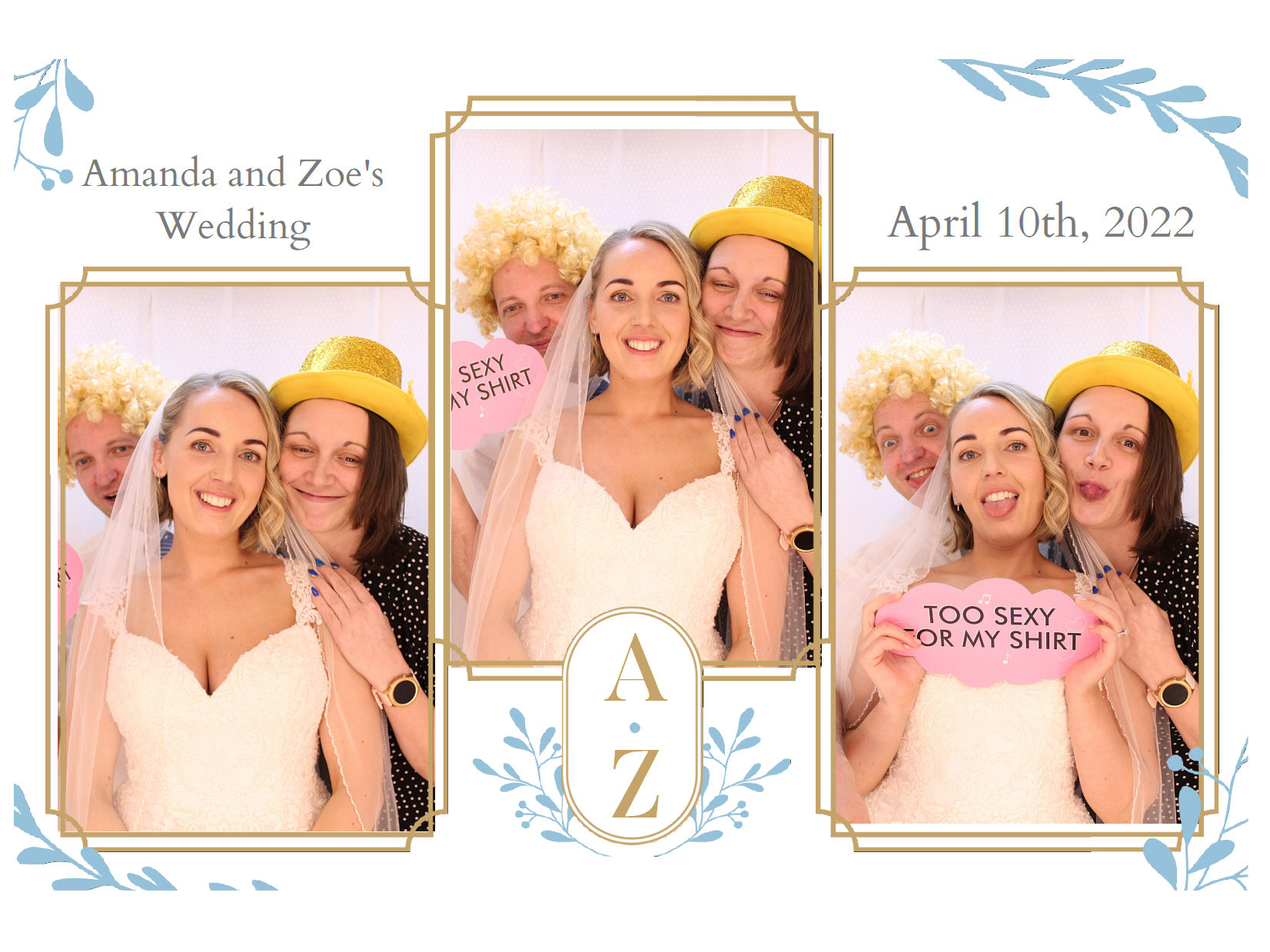 Amanda and Zoe's Wedding | View more photos from the event at my.specialeventsphotobooths.co.uk/u/SpecialEventsPhotoBooths/Amanda-and-Zoes-Wedding
