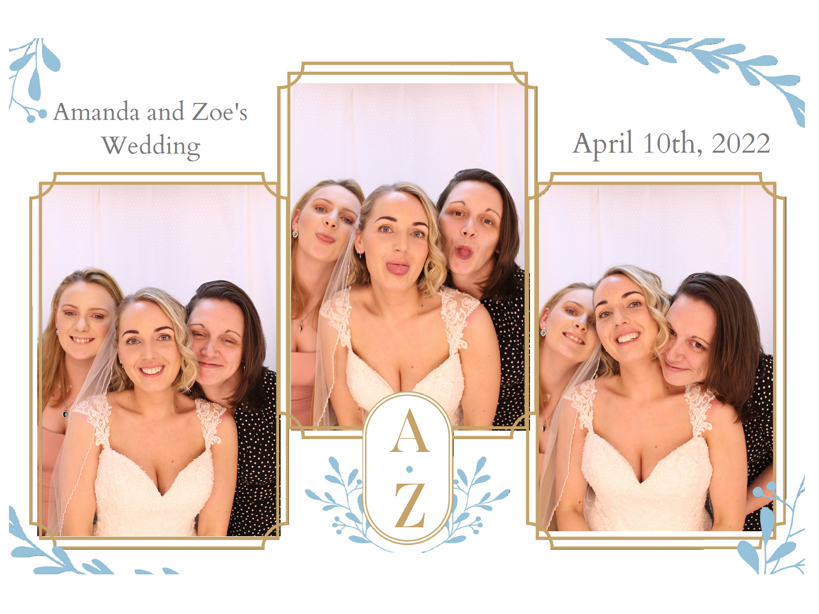 Amanda and Zoe's Wedding | View more photos from the event at my.specialeventsphotobooths.co.uk/u/SpecialEventsPhotoBooths/Amanda-and-Zoes-Wedding