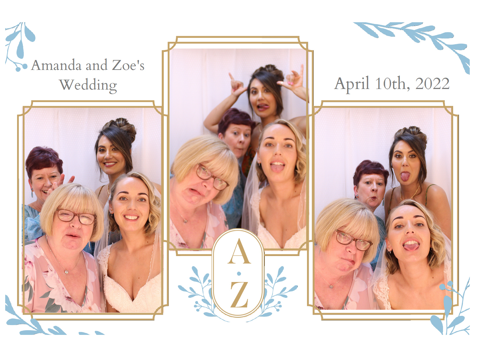 Amanda and Zoe's Wedding | View more photos from the event at my.specialeventsphotobooths.co.uk/u/SpecialEventsPhotoBooths/Amanda-and-Zoes-Wedding