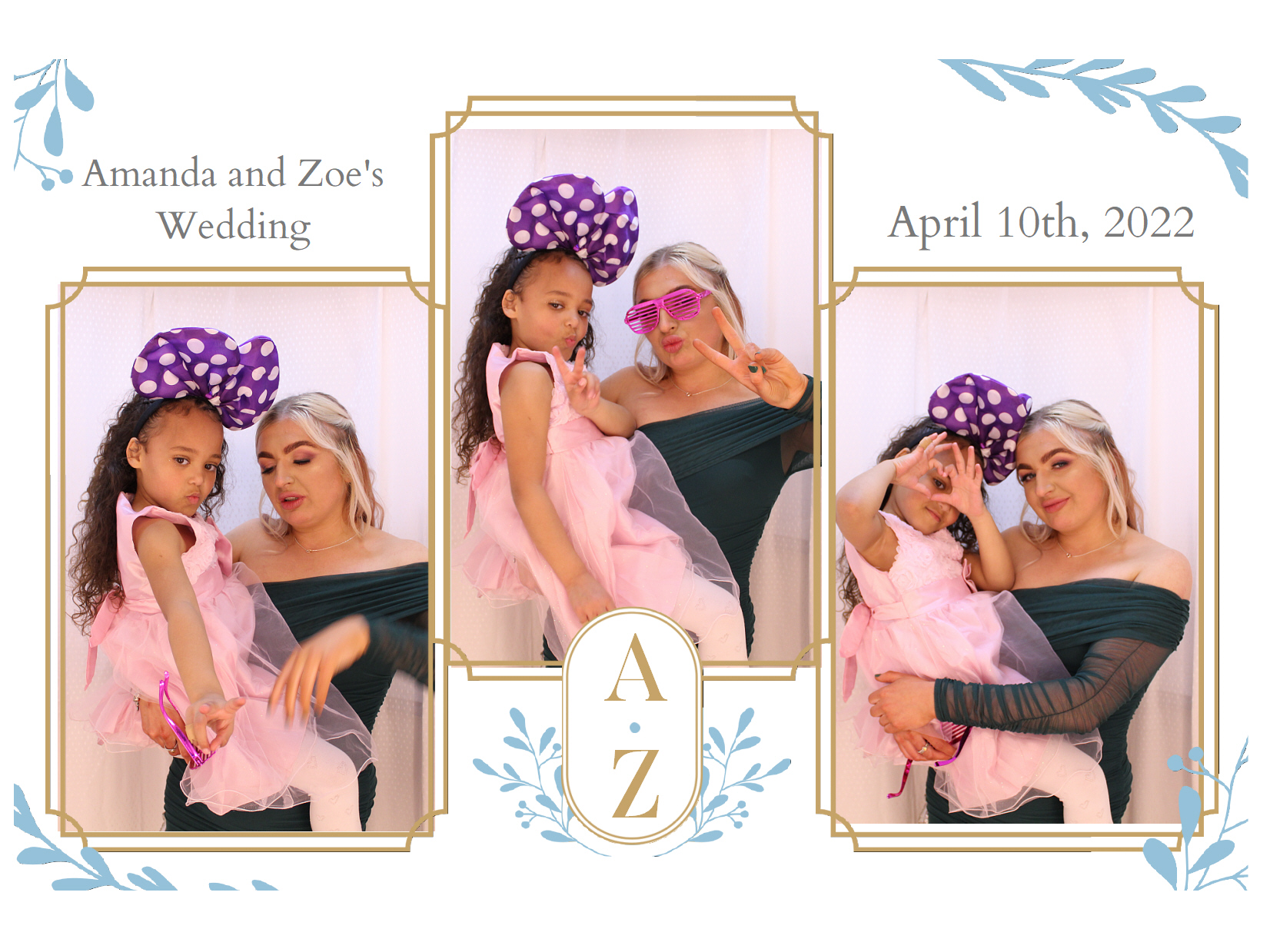 Amanda and Zoe's Wedding | View more photos from the event at my.specialeventsphotobooths.co.uk/u/SpecialEventsPhotoBooths/Amanda-and-Zoes-Wedding