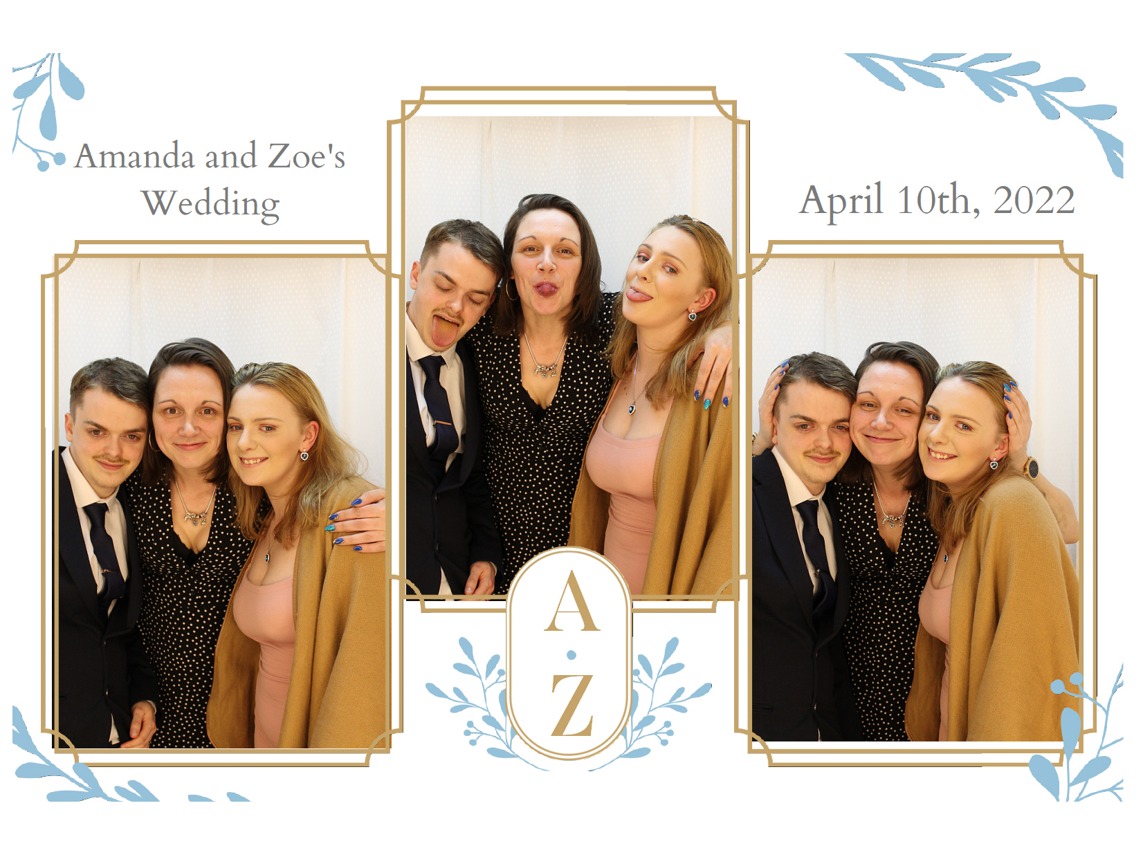 Amanda and Zoe's Wedding | View more photos from the event at my.specialeventsphotobooths.co.uk/u/SpecialEventsPhotoBooths/Amanda-and-Zoes-Wedding