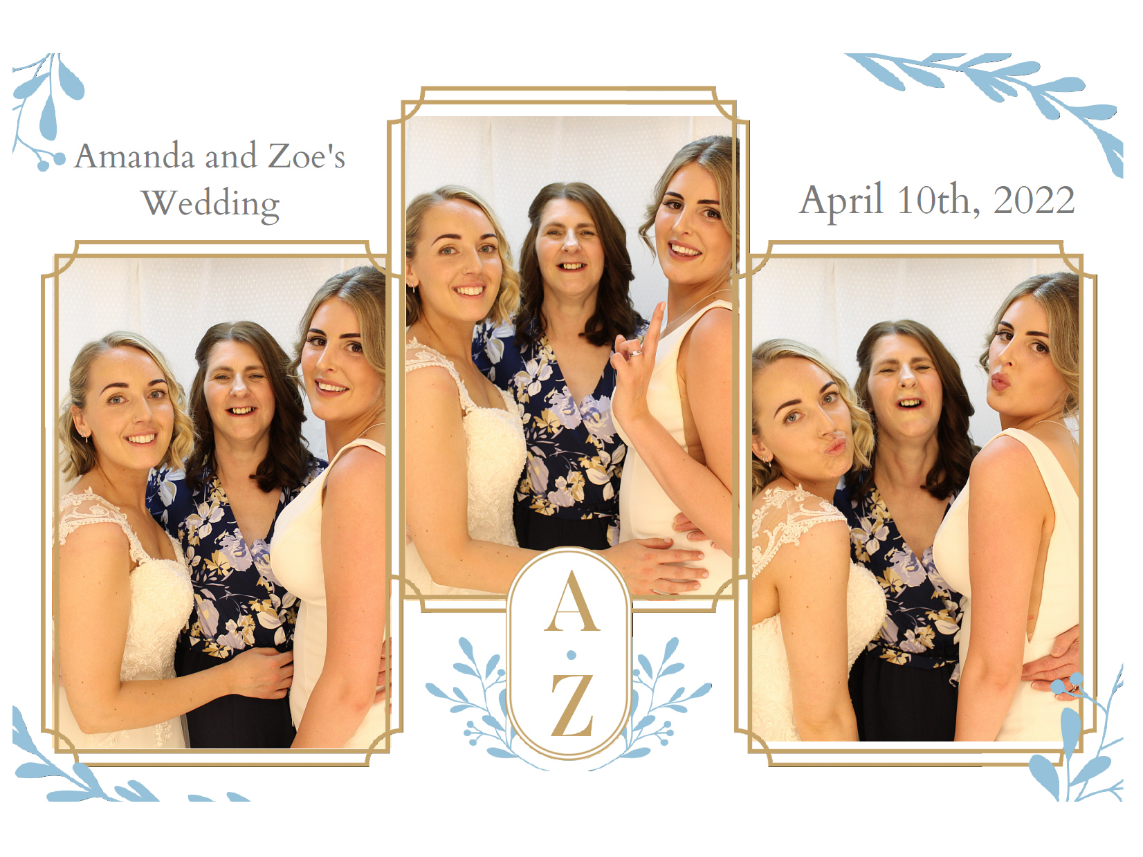 Amanda and Zoe's Wedding | View more photos from the event at my.specialeventsphotobooths.co.uk/u/SpecialEventsPhotoBooths/Amanda-and-Zoes-Wedding