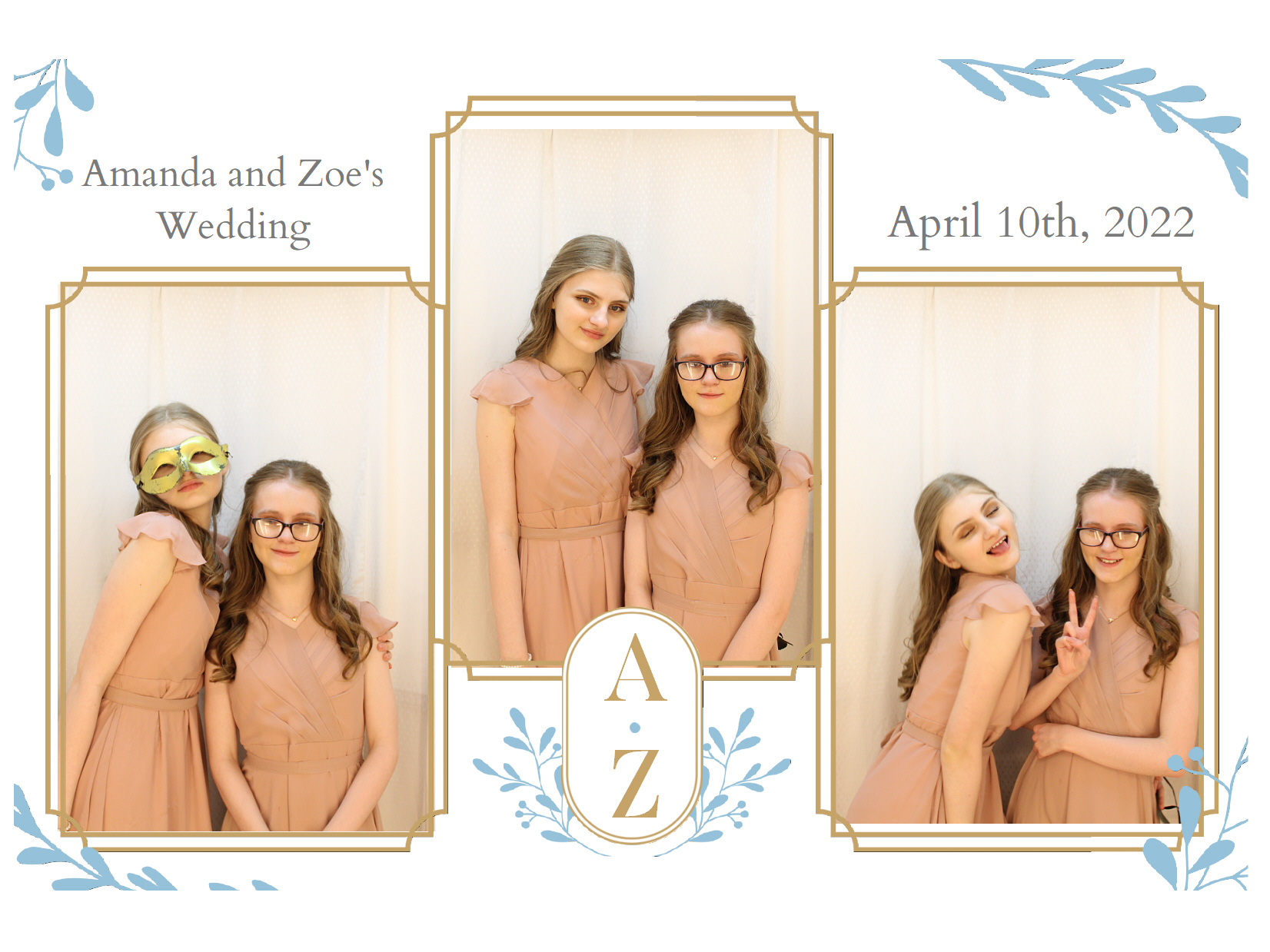 Amanda and Zoe's Wedding | View more photos from the event at my.specialeventsphotobooths.co.uk/u/SpecialEventsPhotoBooths/Amanda-and-Zoes-Wedding