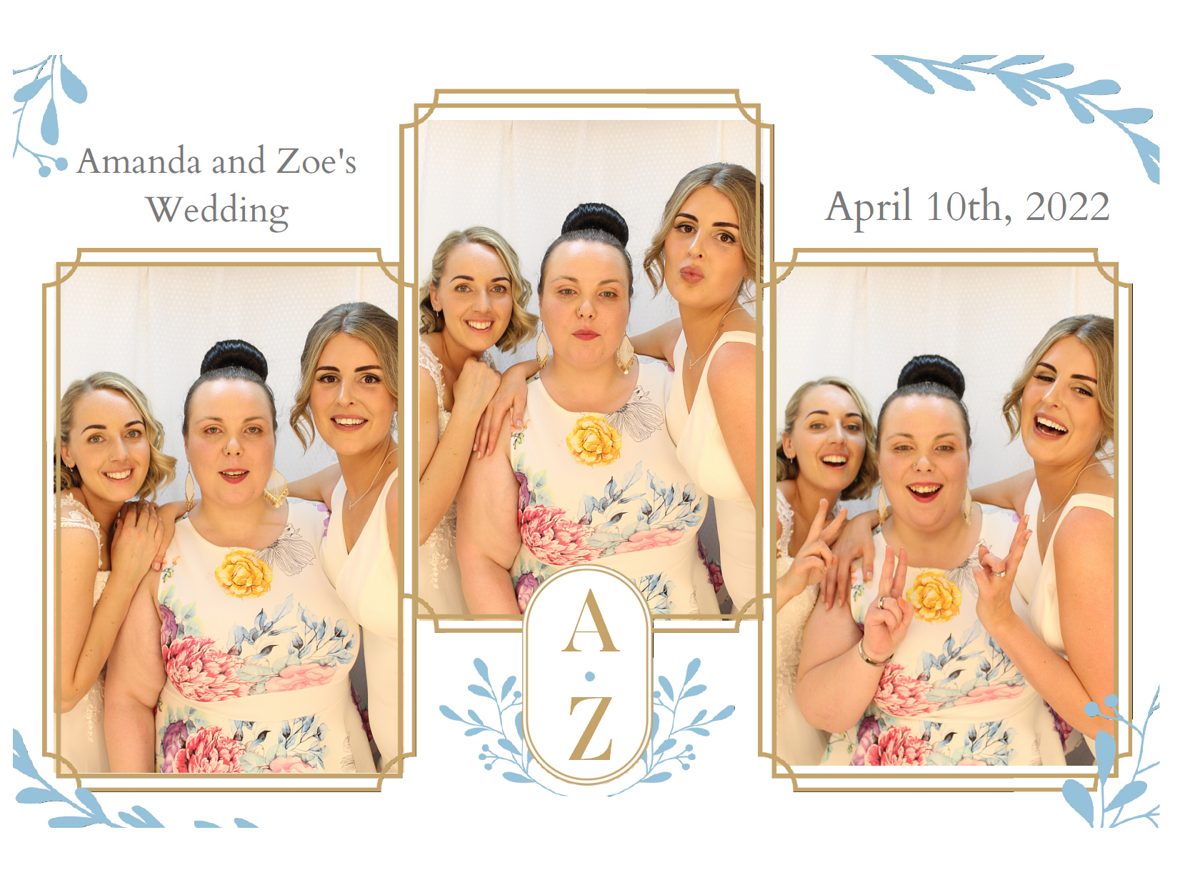Amanda and Zoe's Wedding | View more photos from the event at my.specialeventsphotobooths.co.uk/u/SpecialEventsPhotoBooths/Amanda-and-Zoes-Wedding
