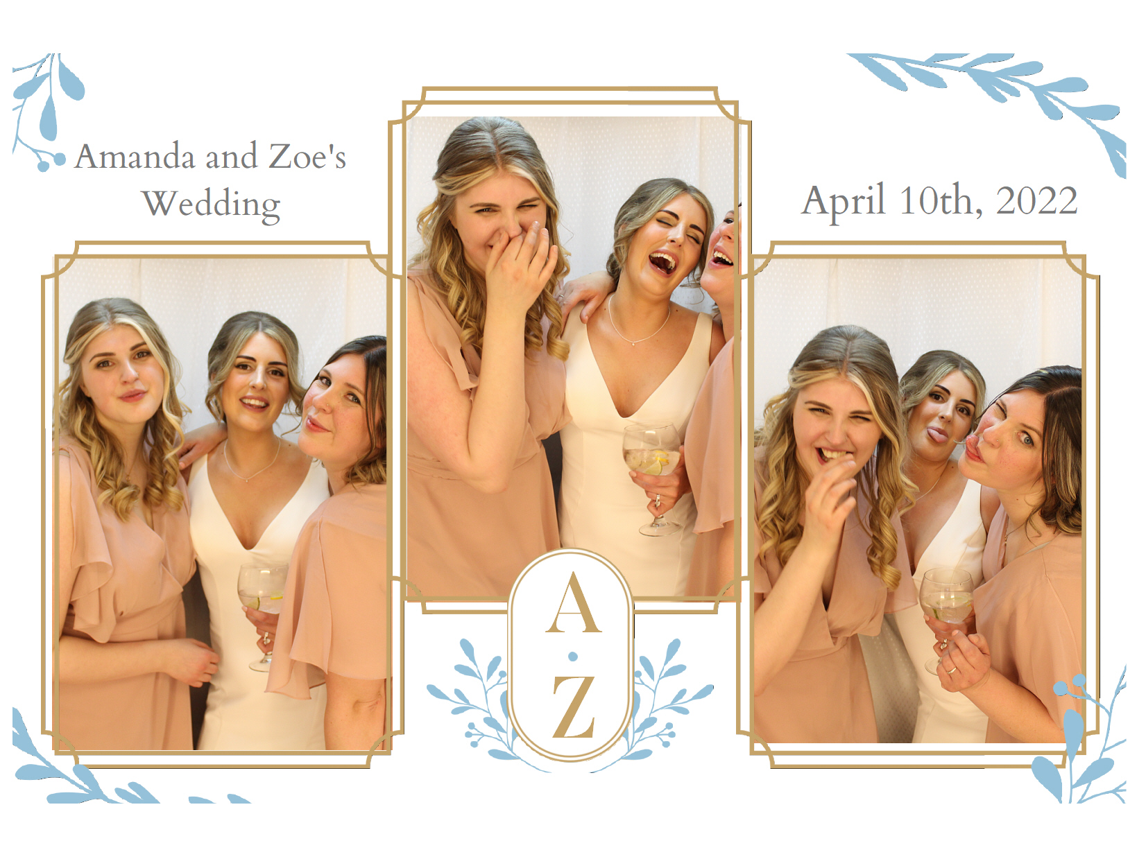 Amanda and Zoe's Wedding | View more photos from the event at my.specialeventsphotobooths.co.uk/u/SpecialEventsPhotoBooths/Amanda-and-Zoes-Wedding