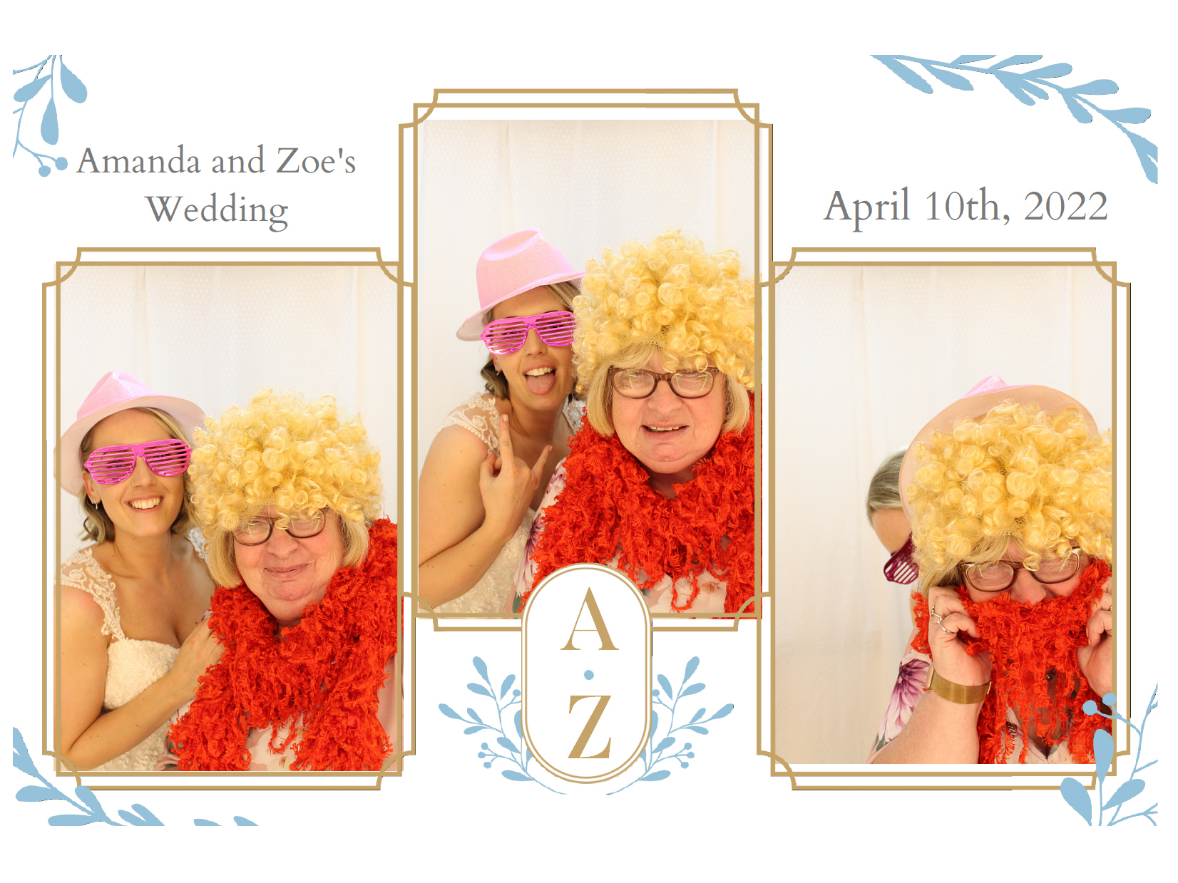 Amanda and Zoe's Wedding | View more photos from the event at my.specialeventsphotobooths.co.uk/u/SpecialEventsPhotoBooths/Amanda-and-Zoes-Wedding