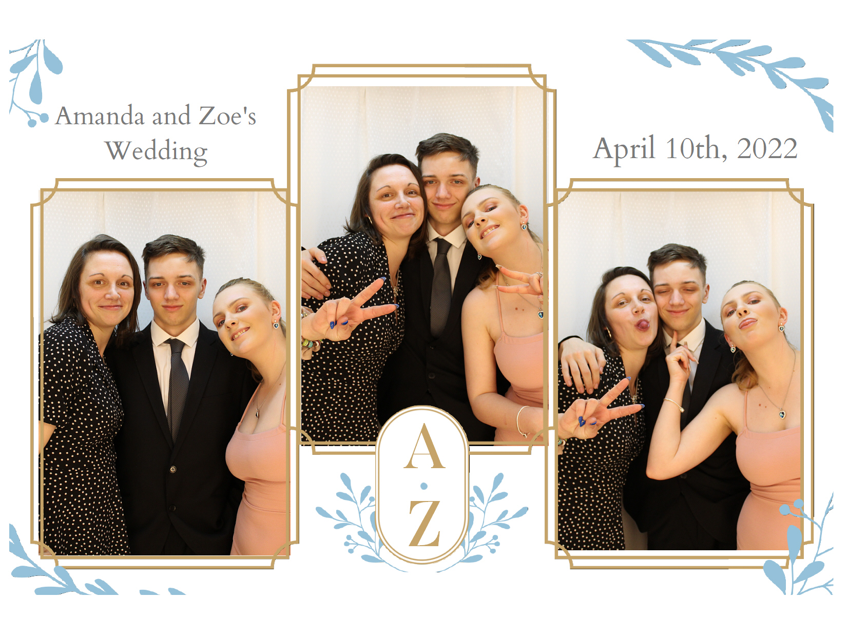 Amanda and Zoe's Wedding | View more photos from the event at my.specialeventsphotobooths.co.uk/u/SpecialEventsPhotoBooths/Amanda-and-Zoes-Wedding