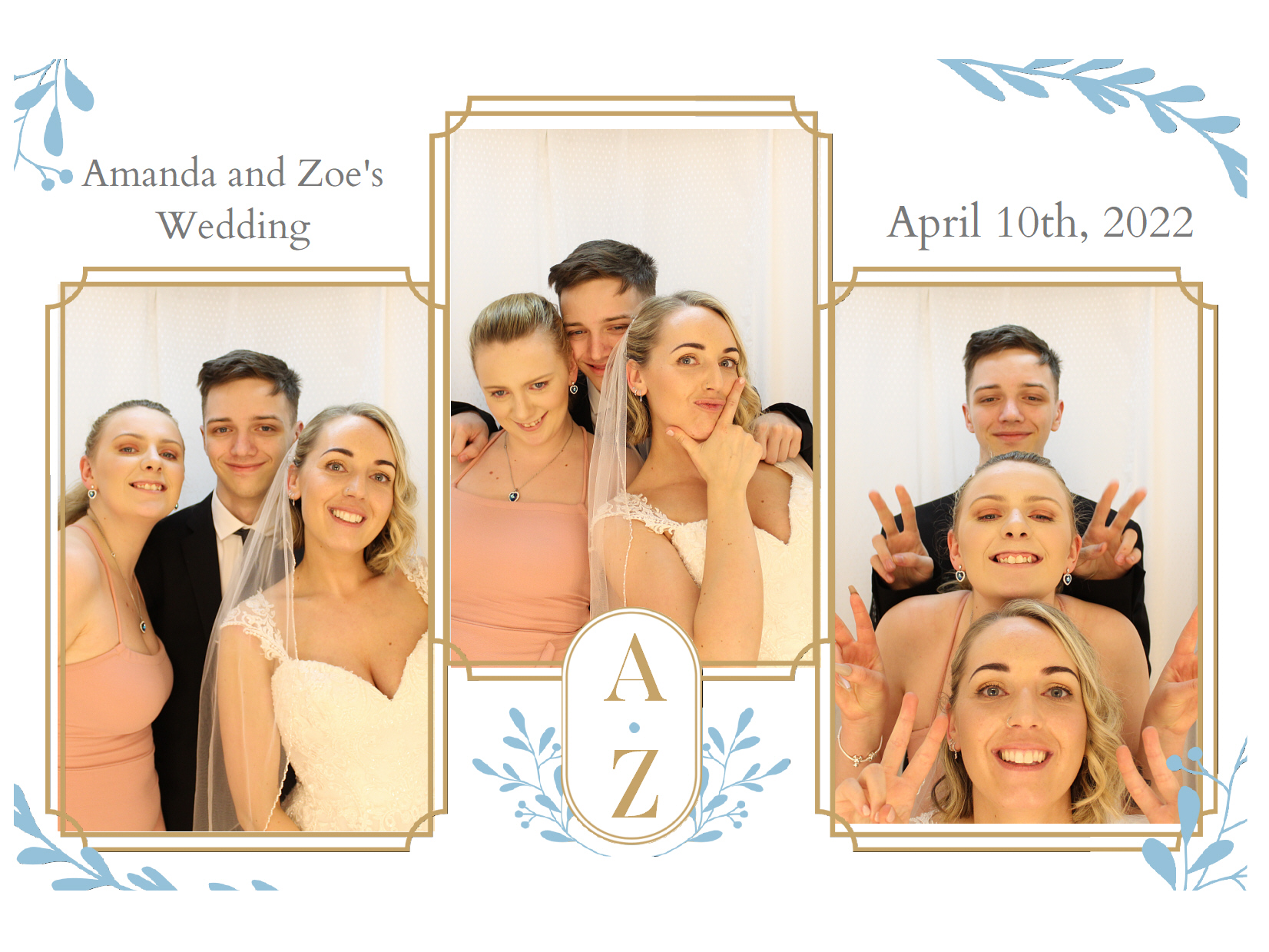Amanda and Zoe's Wedding | View more photos from the event at my.specialeventsphotobooths.co.uk/u/SpecialEventsPhotoBooths/Amanda-and-Zoes-Wedding