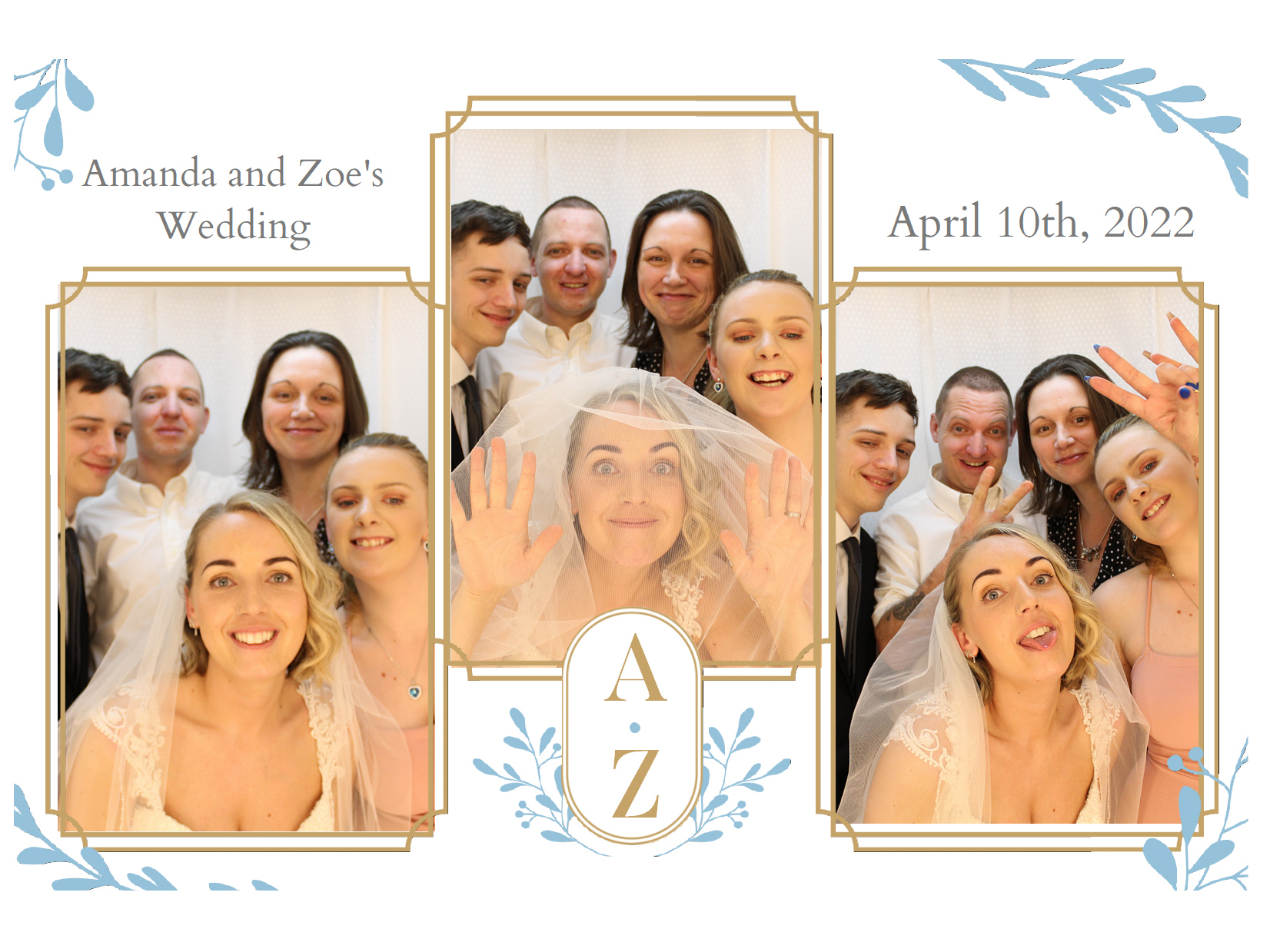 Amanda and Zoe's Wedding | View more photos from the event at my.specialeventsphotobooths.co.uk/u/SpecialEventsPhotoBooths/Amanda-and-Zoes-Wedding