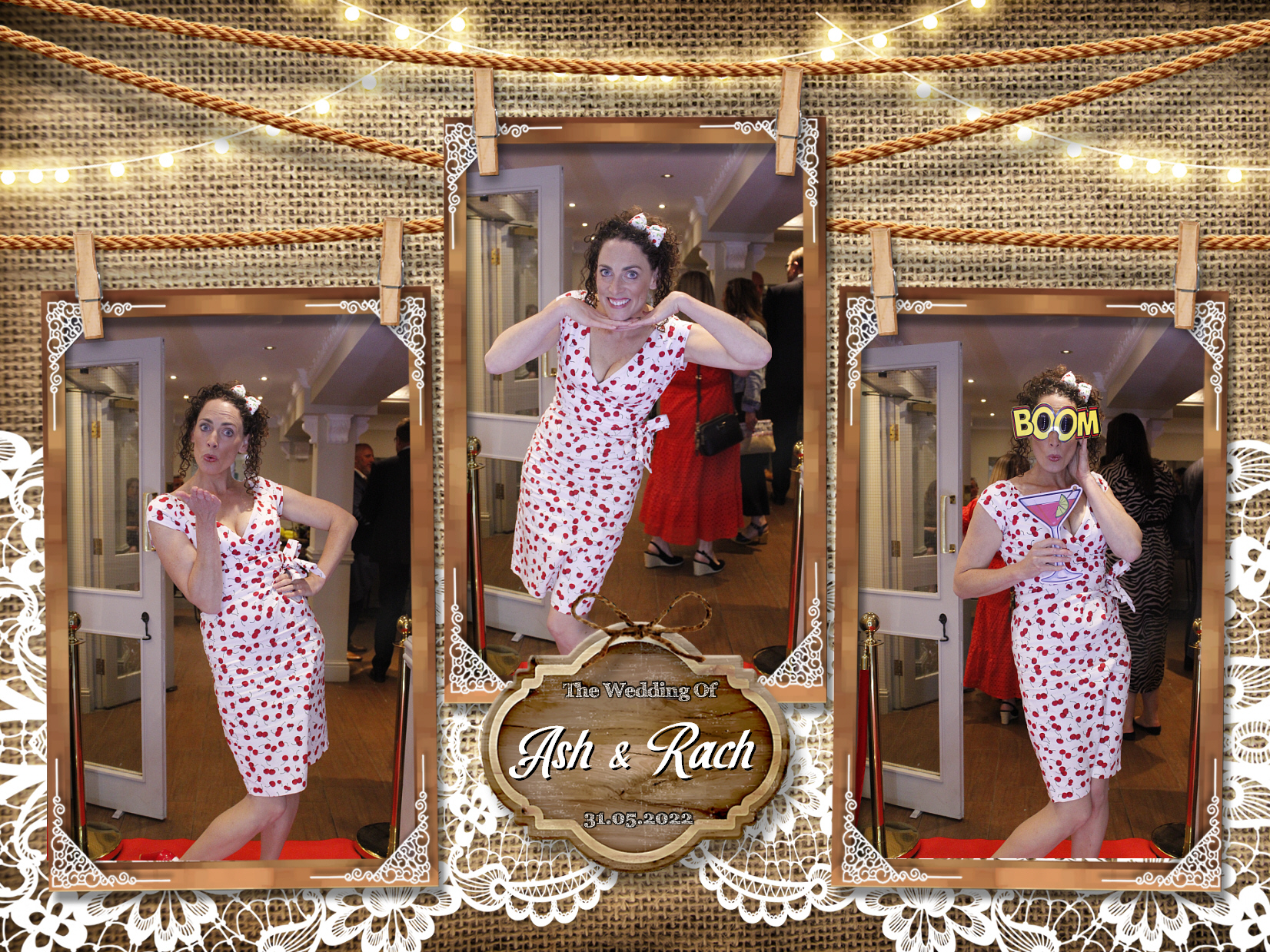 Ash and Rach's Wedding | View more photos from the event at my.specialeventsphotobooths.co.uk/u/SpecialEventsPhotoBooths/Ash-and-Rachs-Wedding