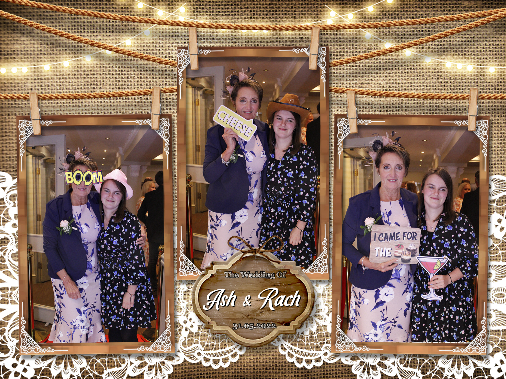 Ash and Rach's Wedding | View more photos from the event at my.specialeventsphotobooths.co.uk/u/SpecialEventsPhotoBooths/Ash-and-Rachs-Wedding
