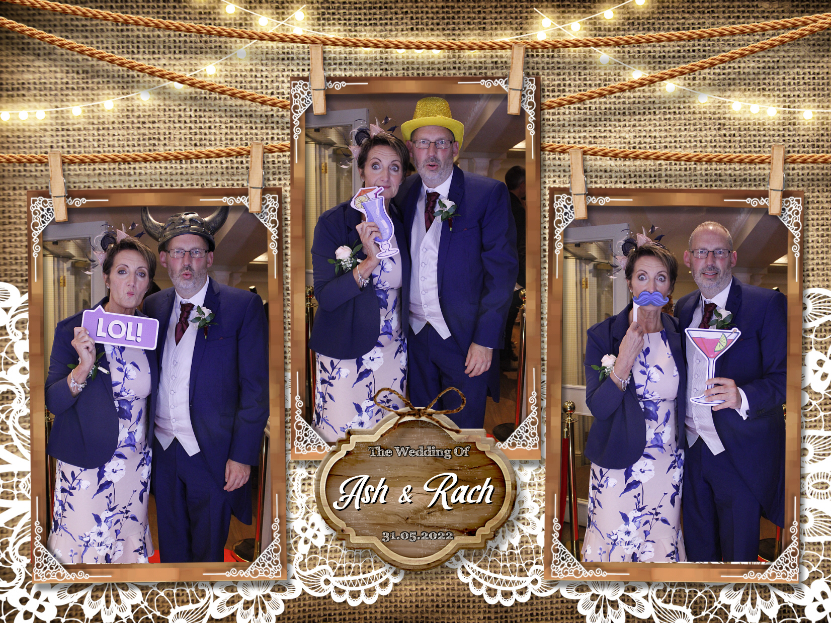 Ash and Rach's Wedding | View more photos from the event at my.specialeventsphotobooths.co.uk/u/SpecialEventsPhotoBooths/Ash-and-Rachs-Wedding