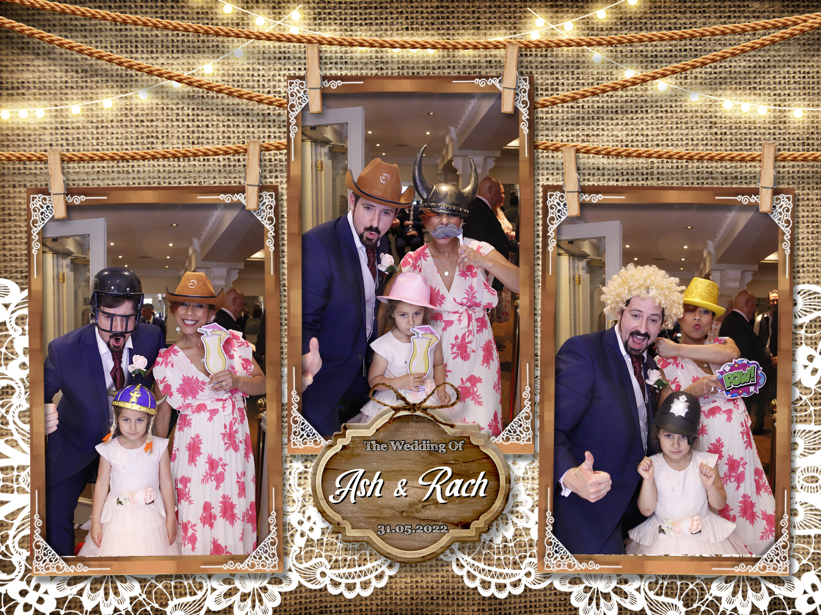 Ash and Rach's Wedding | View more photos from the event at my.specialeventsphotobooths.co.uk/u/SpecialEventsPhotoBooths/Ash-and-Rachs-Wedding