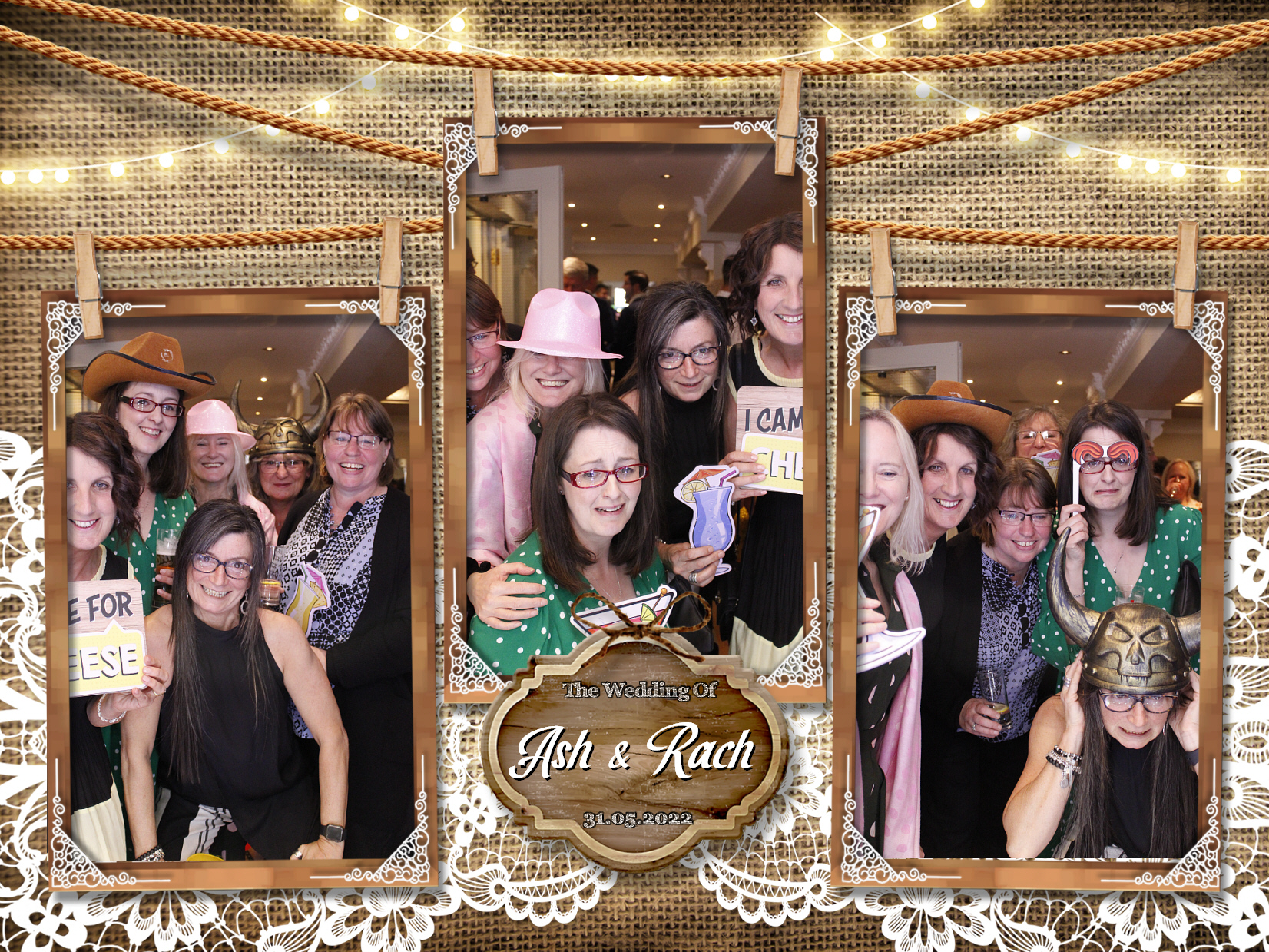 Ash and Rach's Wedding | View more photos from the event at my.specialeventsphotobooths.co.uk/u/SpecialEventsPhotoBooths/Ash-and-Rachs-Wedding