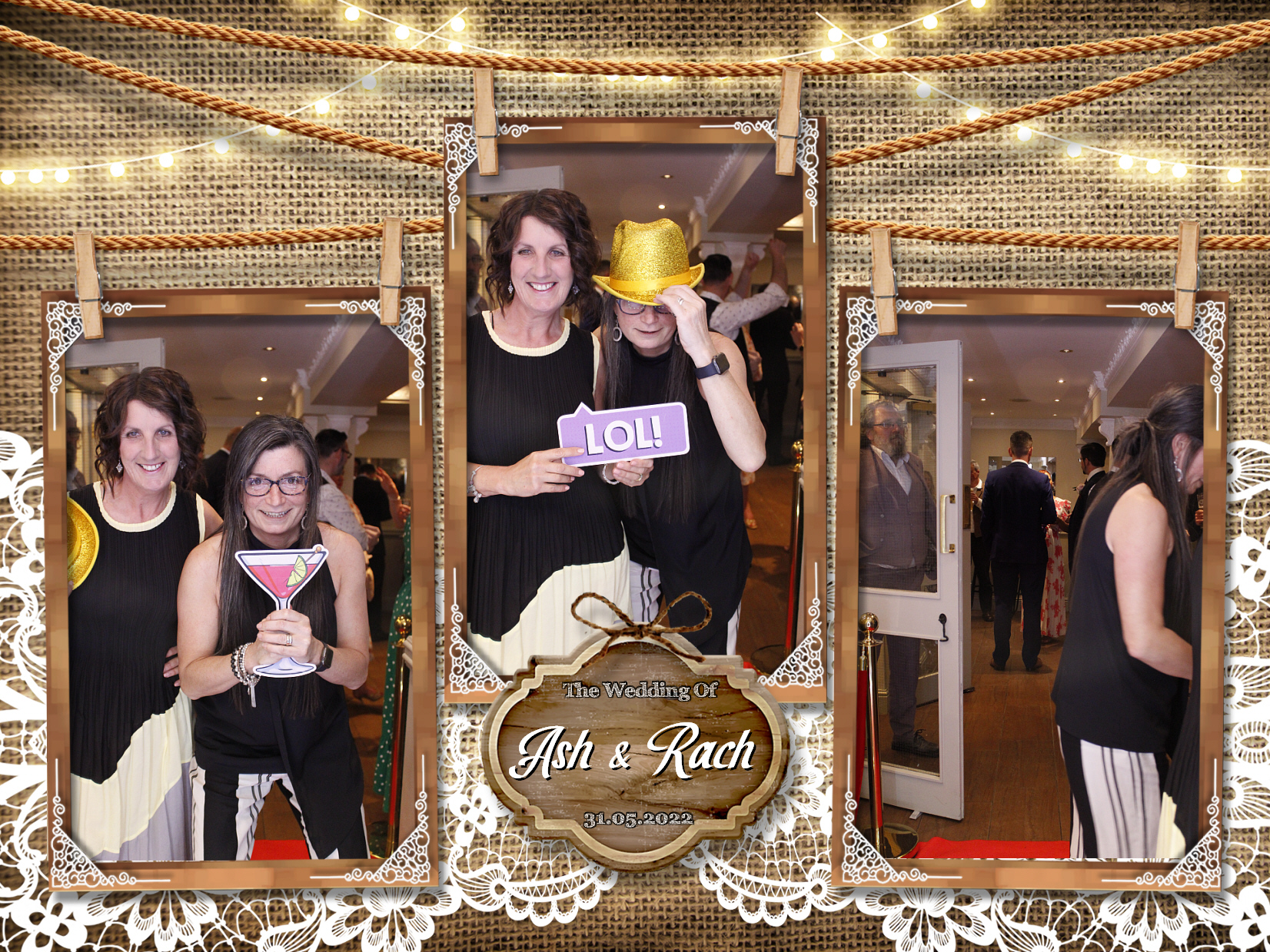 Ash and Rach's Wedding | View more photos from the event at my.specialeventsphotobooths.co.uk/u/SpecialEventsPhotoBooths/Ash-and-Rachs-Wedding