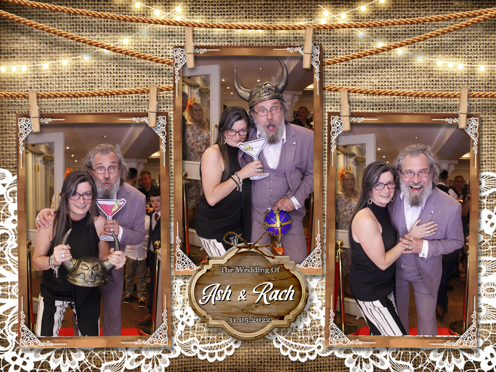 Ash and Rach's Wedding | View more photos from the event at my.specialeventsphotobooths.co.uk/u/SpecialEventsPhotoBooths/Ash-and-Rachs-Wedding