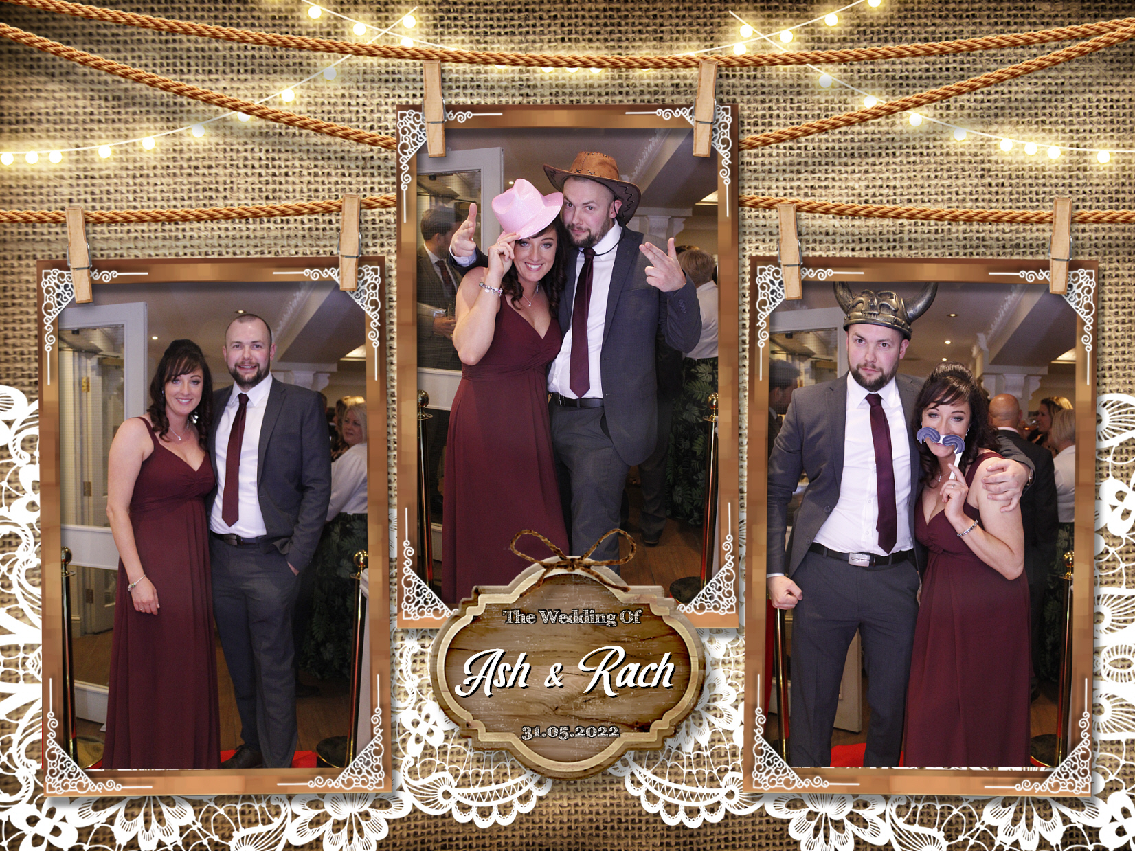 Ash and Rach's Wedding | View more photos from the event at my.specialeventsphotobooths.co.uk/u/SpecialEventsPhotoBooths/Ash-and-Rachs-Wedding