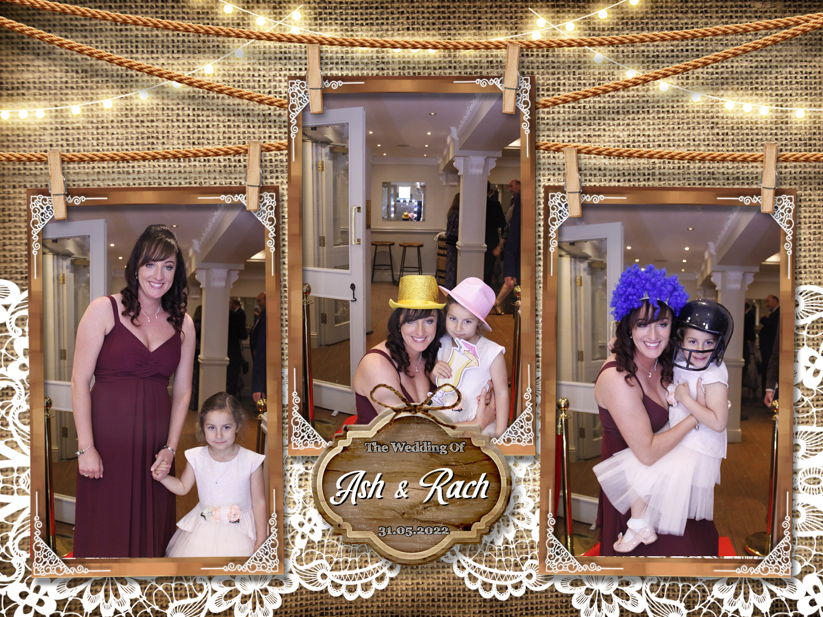 Ash and Rach's Wedding | View more photos from the event at my.specialeventsphotobooths.co.uk/u/SpecialEventsPhotoBooths/Ash-and-Rachs-Wedding