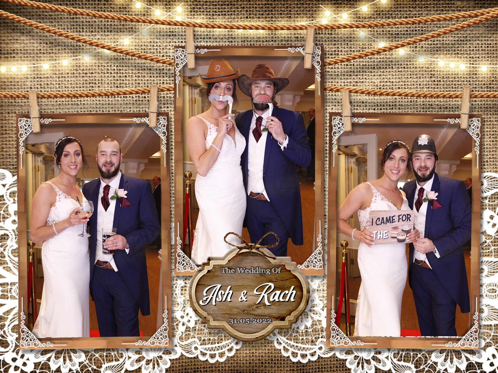 Ash and Rach's Wedding | View more photos from the event at my.specialeventsphotobooths.co.uk/u/SpecialEventsPhotoBooths/Ash-and-Rachs-Wedding