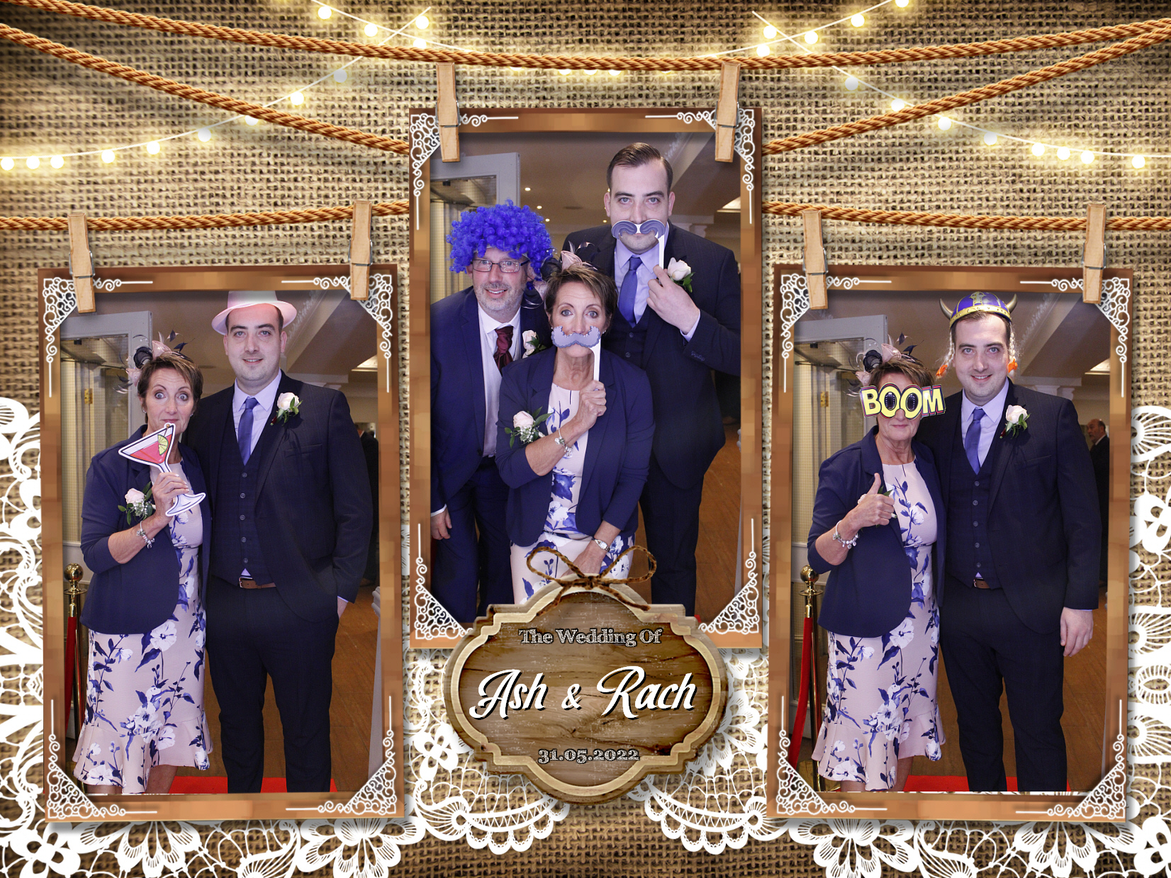Ash and Rach's Wedding | View more photos from the event at my.specialeventsphotobooths.co.uk/u/SpecialEventsPhotoBooths/Ash-and-Rachs-Wedding