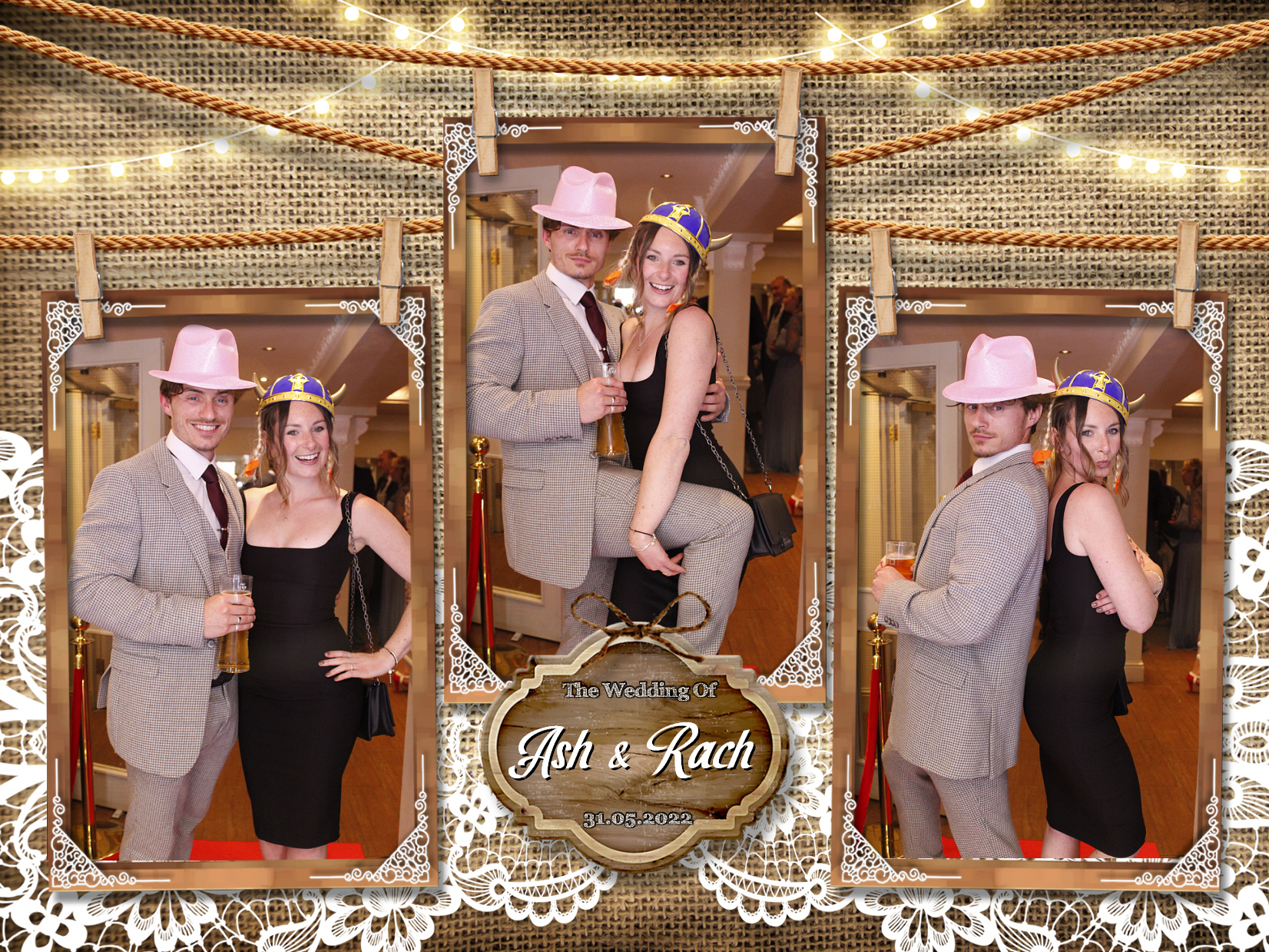 Ash and Rach's Wedding | View more photos from the event at my.specialeventsphotobooths.co.uk/u/SpecialEventsPhotoBooths/Ash-and-Rachs-Wedding