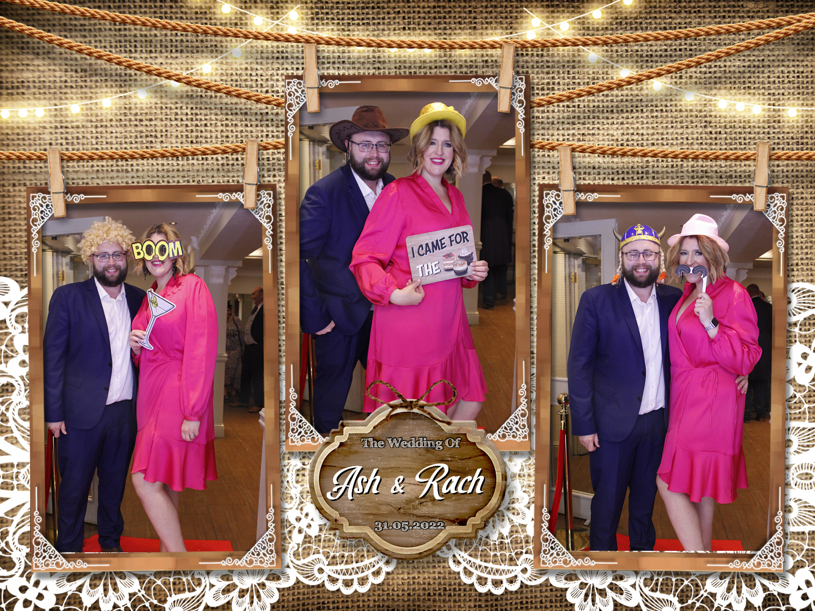 Ash and Rach's Wedding | View more photos from the event at my.specialeventsphotobooths.co.uk/u/SpecialEventsPhotoBooths/Ash-and-Rachs-Wedding