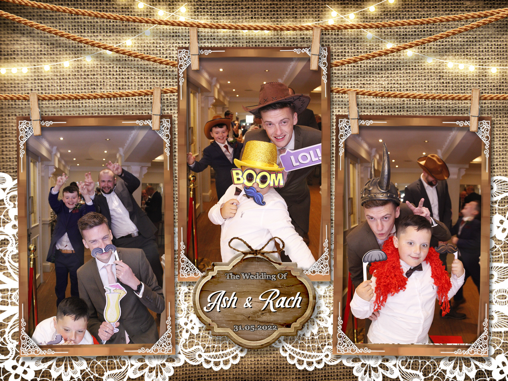 Ash and Rach's Wedding | View more photos from the event at my.specialeventsphotobooths.co.uk/u/SpecialEventsPhotoBooths/Ash-and-Rachs-Wedding