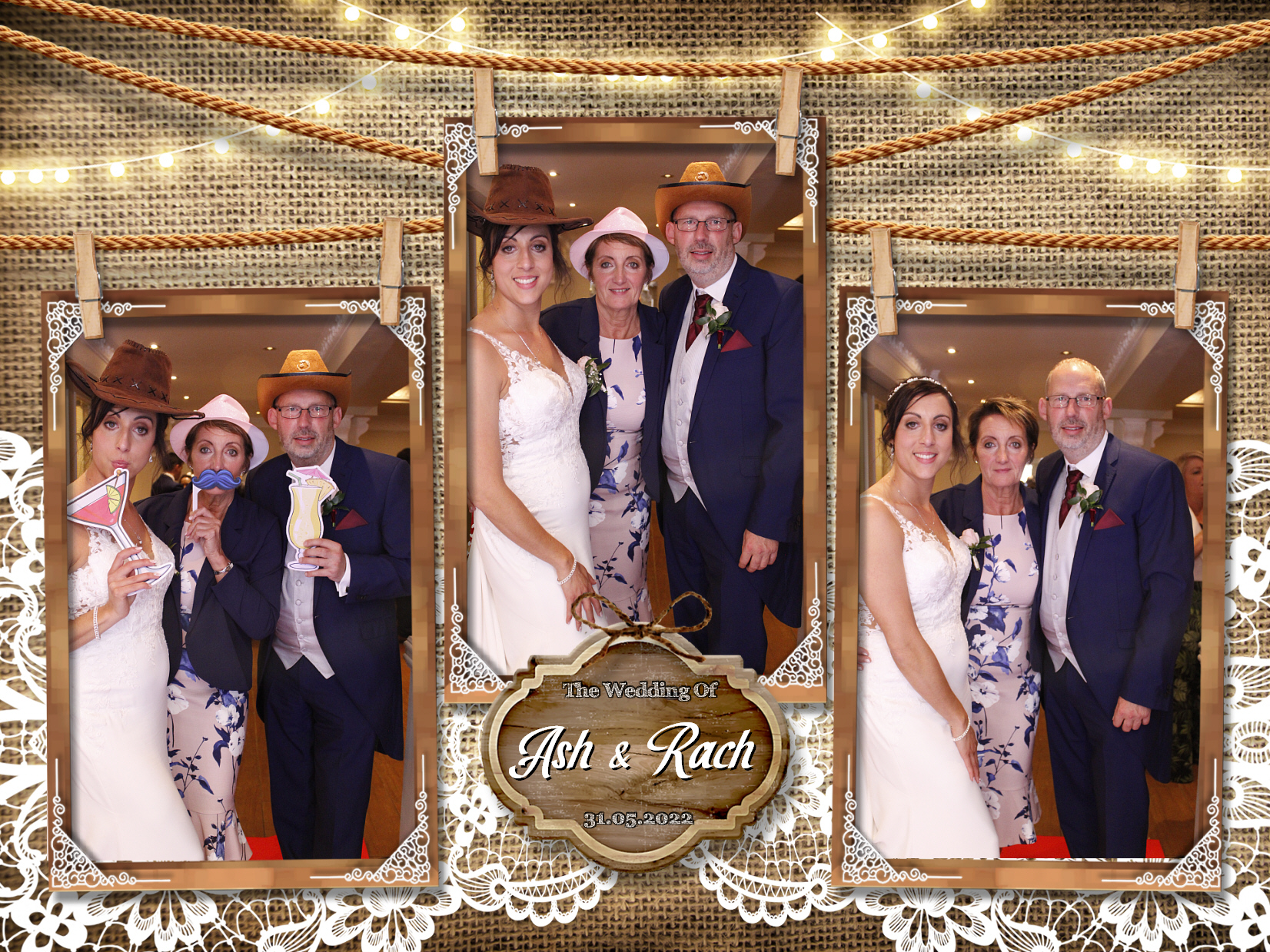 Ash and Rach's Wedding | View more photos from the event at my.specialeventsphotobooths.co.uk/u/SpecialEventsPhotoBooths/Ash-and-Rachs-Wedding