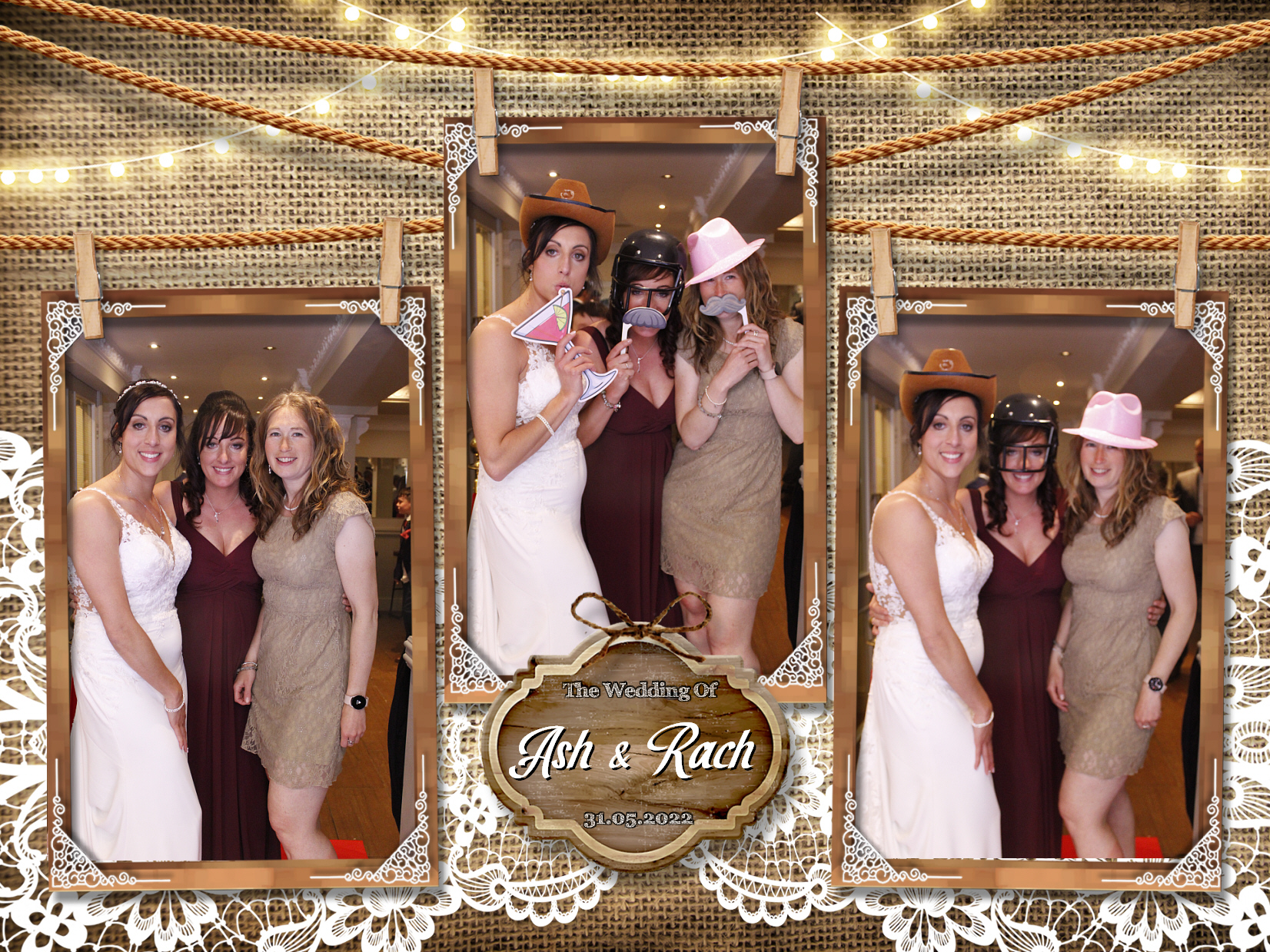 Ash and Rach's Wedding | View more photos from the event at my.specialeventsphotobooths.co.uk/u/SpecialEventsPhotoBooths/Ash-and-Rachs-Wedding