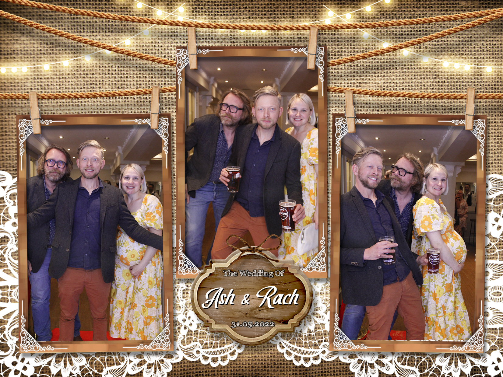 Ash and Rach's Wedding | View more photos from the event at my.specialeventsphotobooths.co.uk/u/SpecialEventsPhotoBooths/Ash-and-Rachs-Wedding