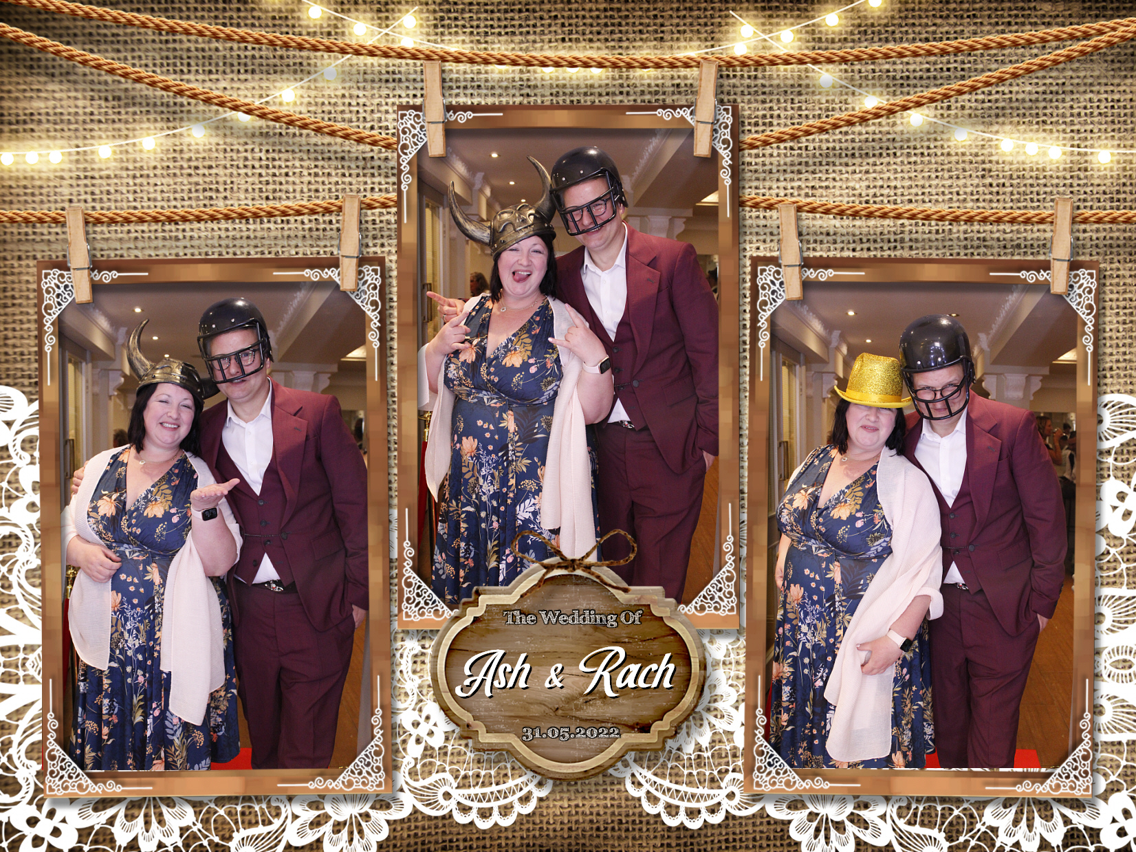 Ash and Rach's Wedding | View more photos from the event at my.specialeventsphotobooths.co.uk/u/SpecialEventsPhotoBooths/Ash-and-Rachs-Wedding
