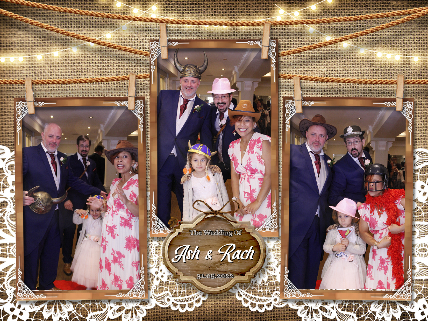 Ash and Rach's Wedding | View more photos from the event at my.specialeventsphotobooths.co.uk/u/SpecialEventsPhotoBooths/Ash-and-Rachs-Wedding