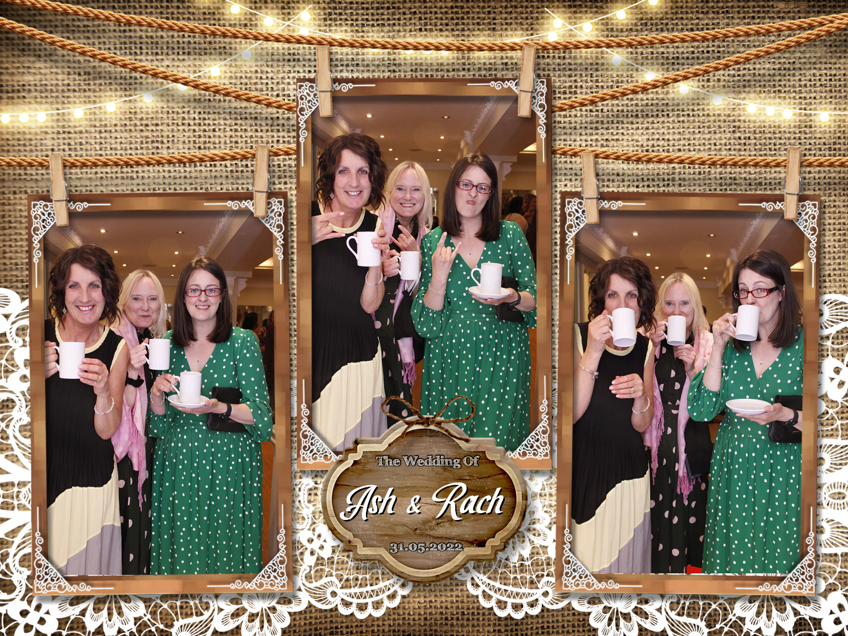Ash and Rach's Wedding | View more photos from the event at my.specialeventsphotobooths.co.uk/u/SpecialEventsPhotoBooths/Ash-and-Rachs-Wedding
