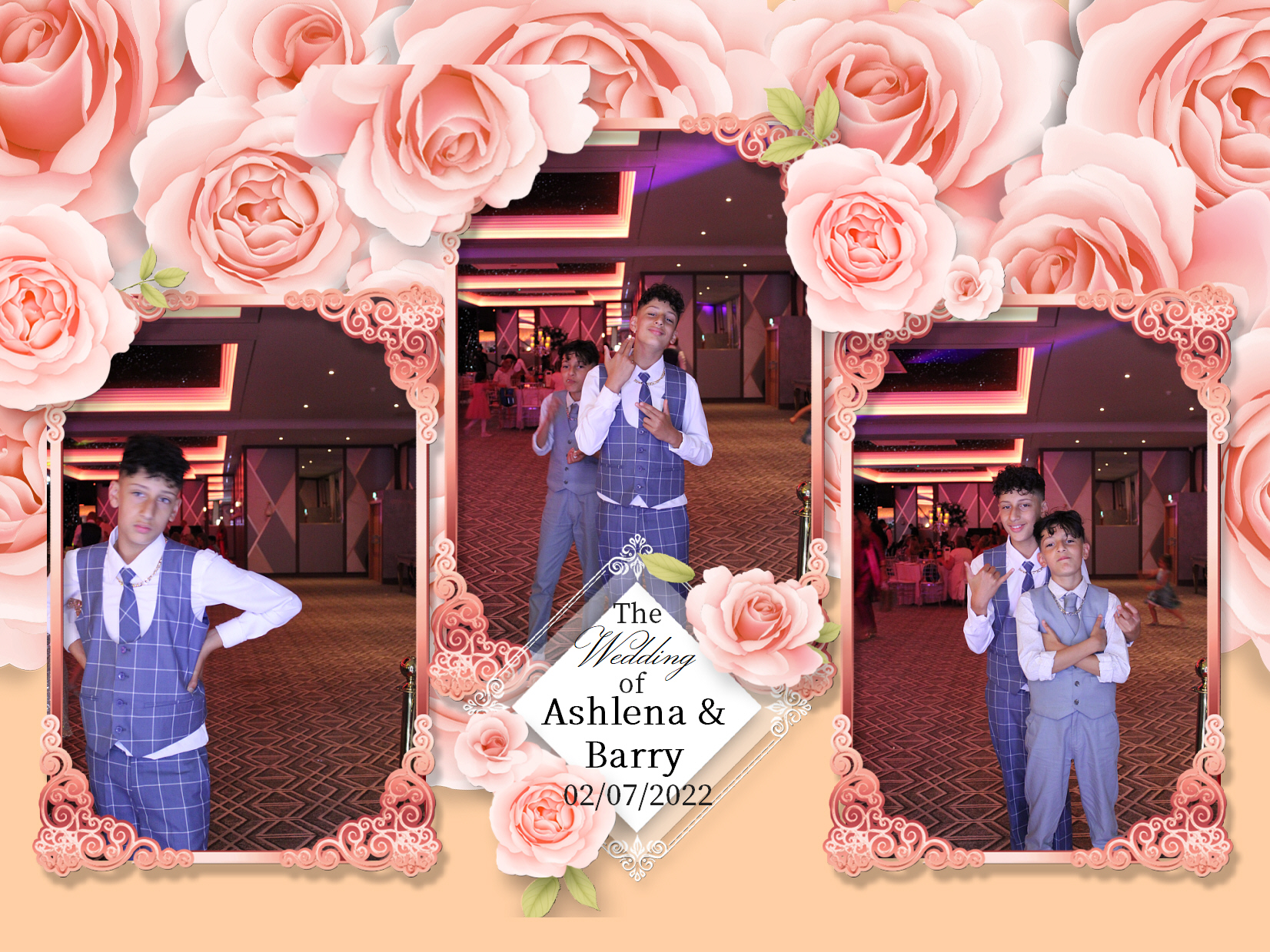 Ashlena & Barry's Wedding | View more photos from the event at my.specialeventsphotobooths.co.uk/u/SpecialEventsPhotoBooths/Ashlena-Barrys-Wedding
