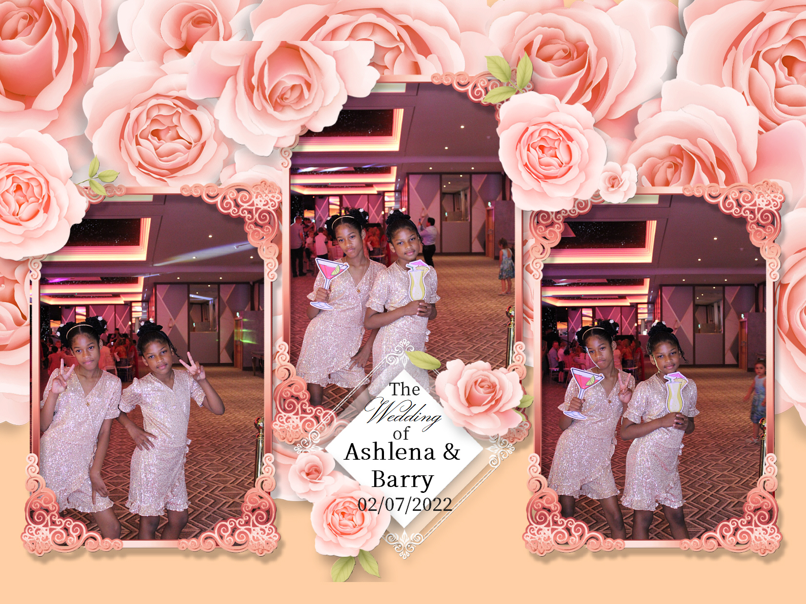 Ashlena & Barry's Wedding | View more photos from the event at my.specialeventsphotobooths.co.uk/u/SpecialEventsPhotoBooths/Ashlena-Barrys-Wedding
