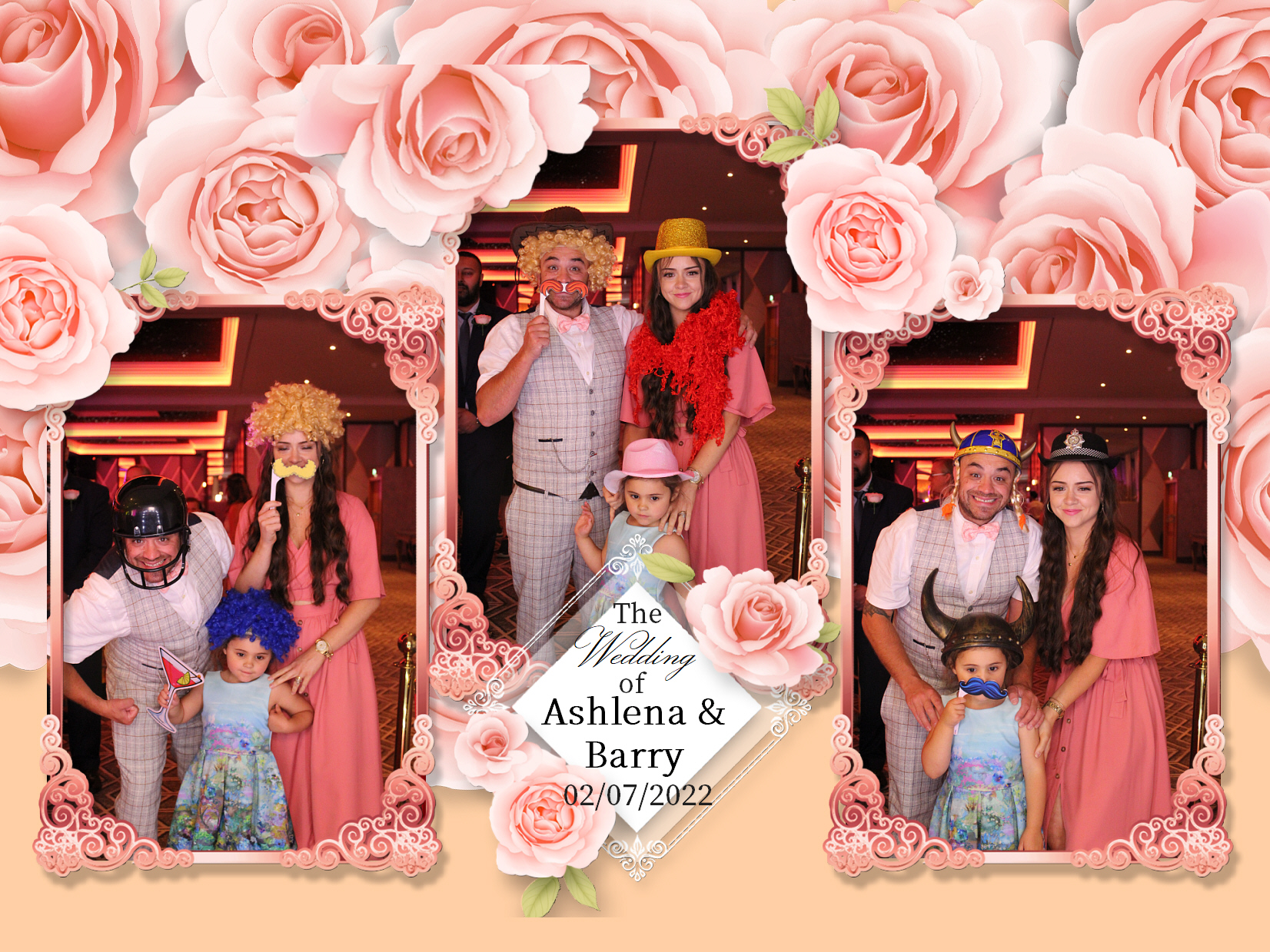 Ashlena & Barry's Wedding | View more photos from the event at my.specialeventsphotobooths.co.uk/u/SpecialEventsPhotoBooths/Ashlena-Barrys-Wedding