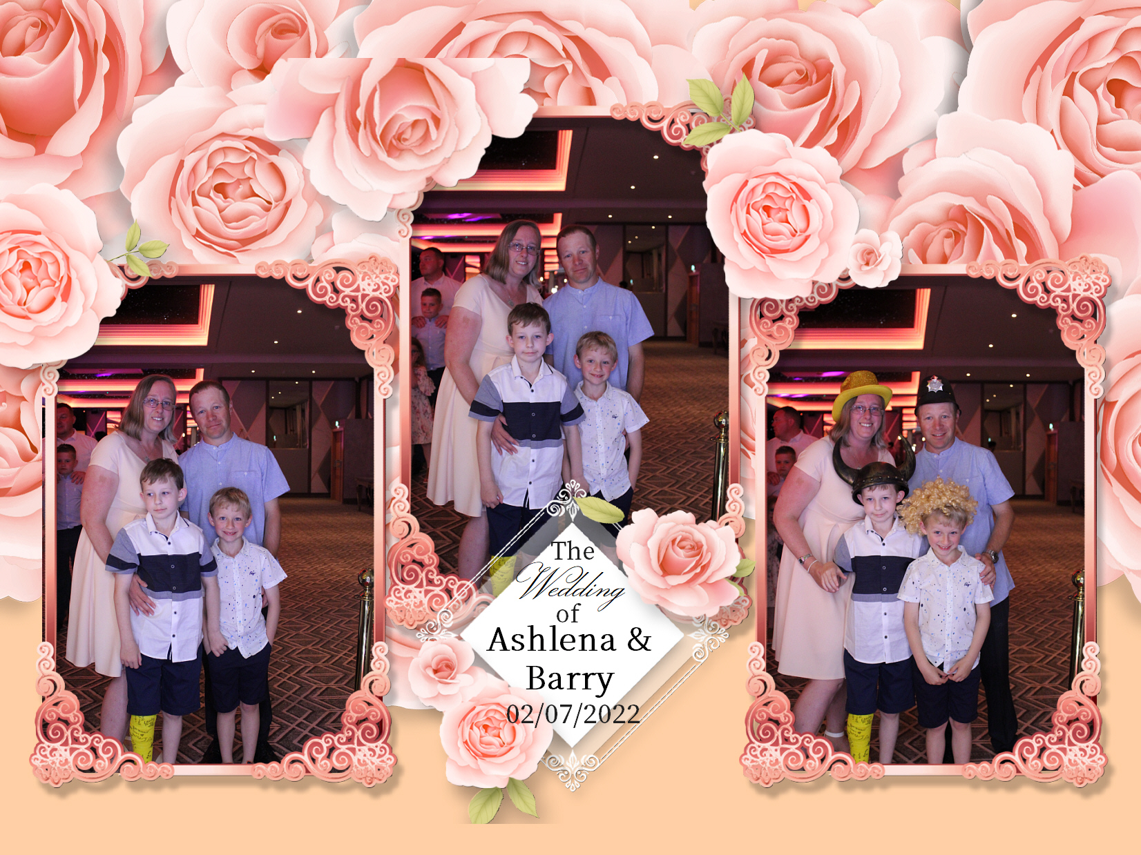 Ashlena & Barry's Wedding | View more photos from the event at my.specialeventsphotobooths.co.uk/u/SpecialEventsPhotoBooths/Ashlena-Barrys-Wedding