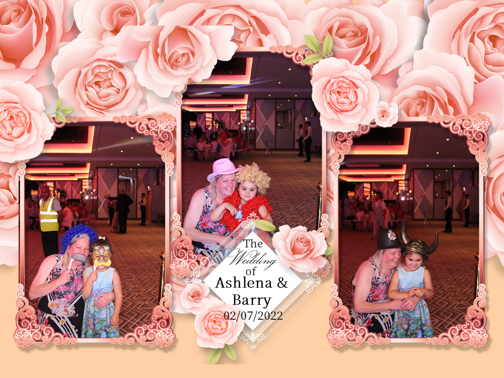 Ashlena & Barry's Wedding | View more photos from the event at my.specialeventsphotobooths.co.uk/u/SpecialEventsPhotoBooths/Ashlena-Barrys-Wedding