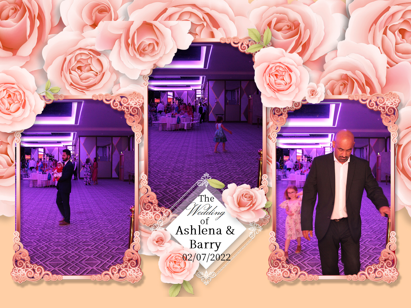 Ashlena & Barry's Wedding | View more photos from the event at my.specialeventsphotobooths.co.uk/u/SpecialEventsPhotoBooths/Ashlena-Barrys-Wedding