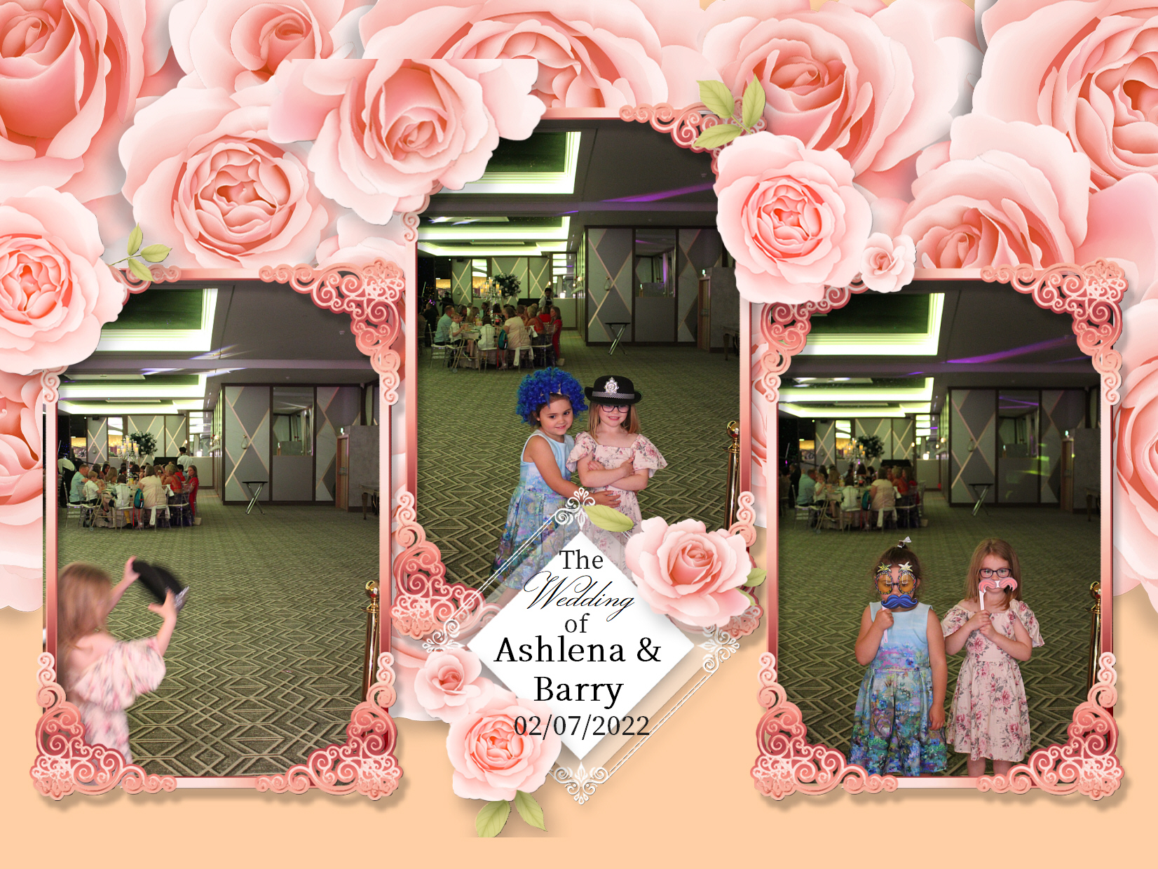 Ashlena & Barry's Wedding | View more photos from the event at my.specialeventsphotobooths.co.uk/u/SpecialEventsPhotoBooths/Ashlena-Barrys-Wedding