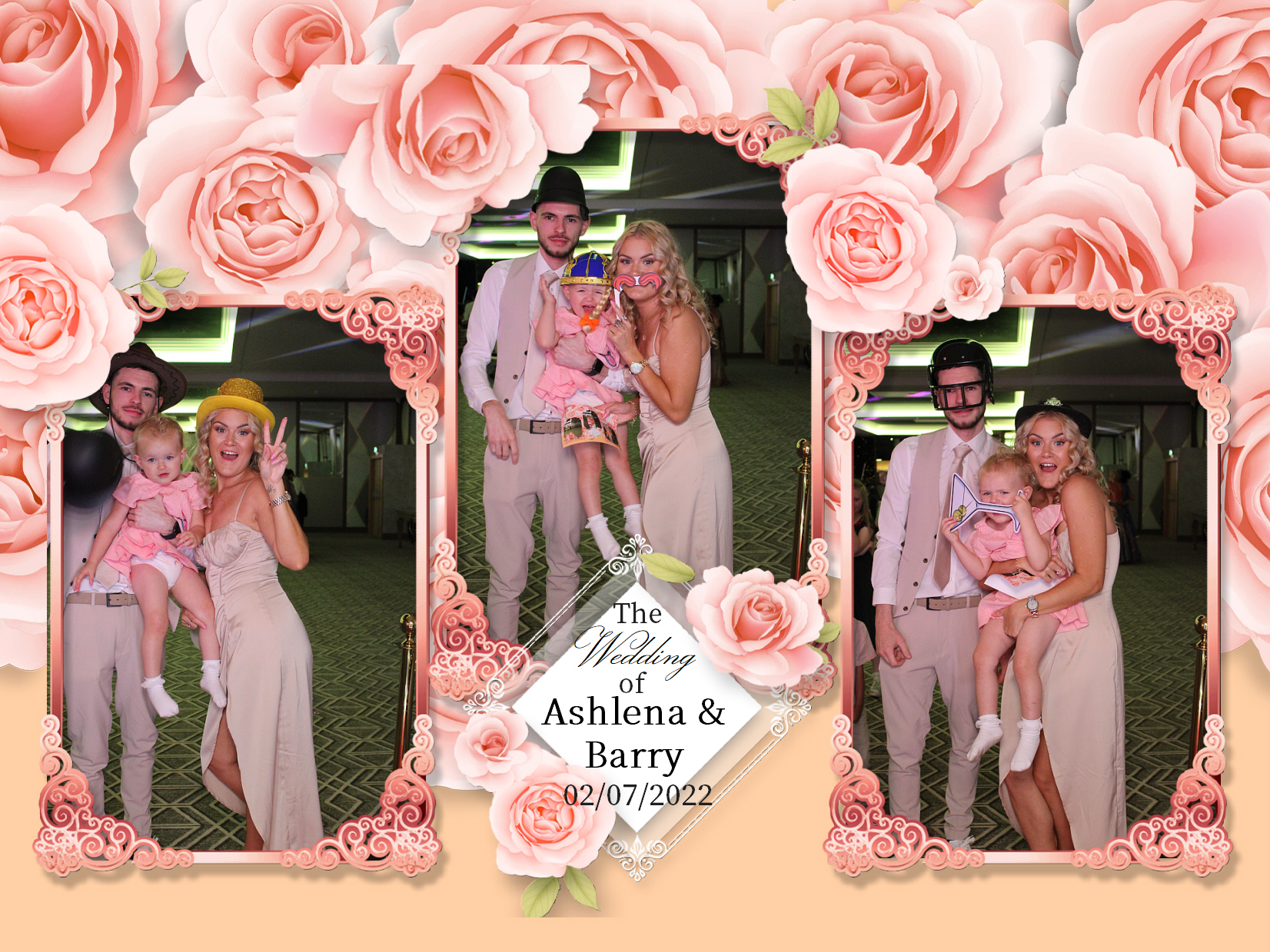 Ashlena & Barry's Wedding | View more photos from the event at my.specialeventsphotobooths.co.uk/u/SpecialEventsPhotoBooths/Ashlena-Barrys-Wedding