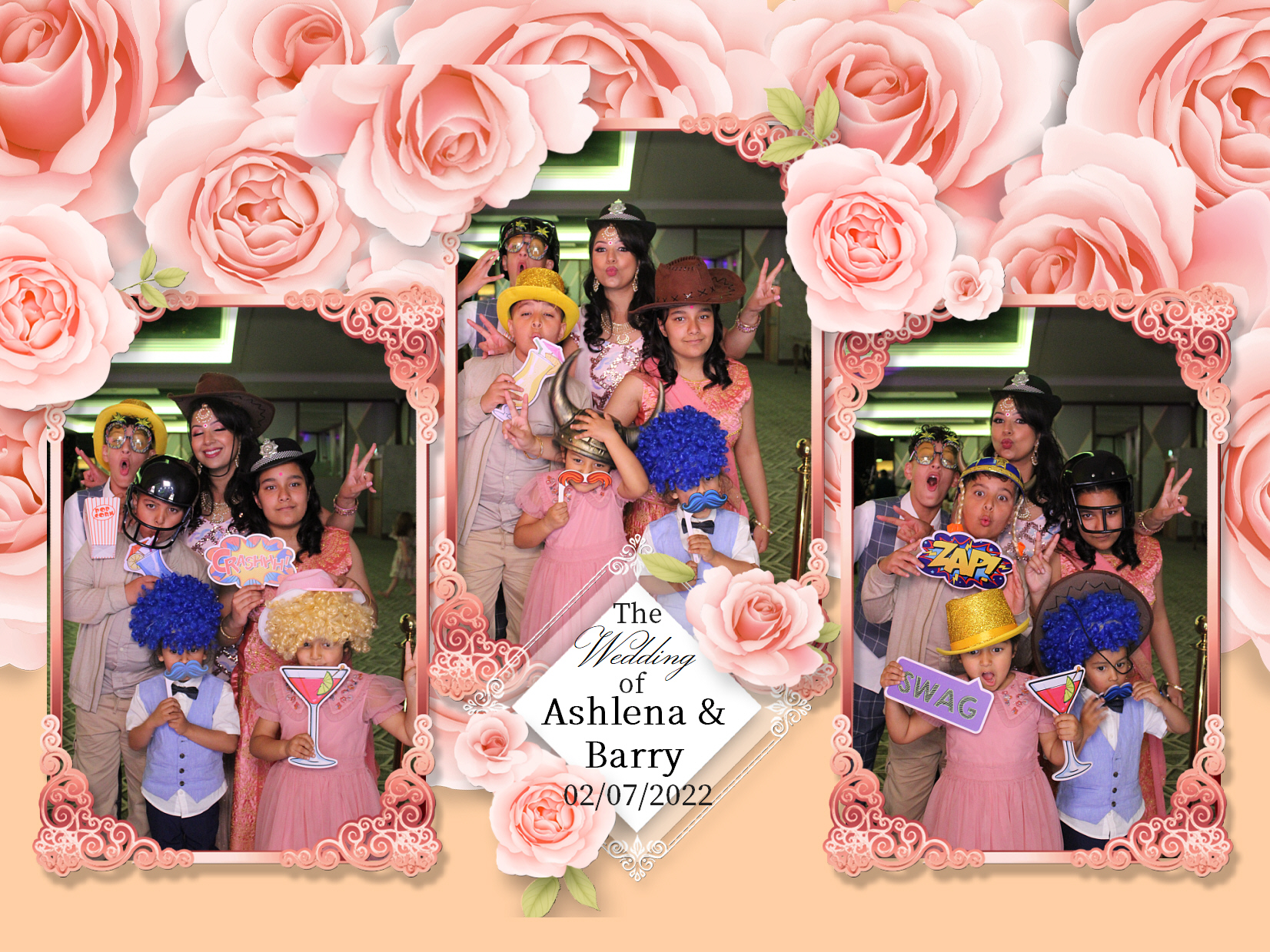 Ashlena & Barry's Wedding | View more photos from the event at my.specialeventsphotobooths.co.uk/u/SpecialEventsPhotoBooths/Ashlena-Barrys-Wedding
