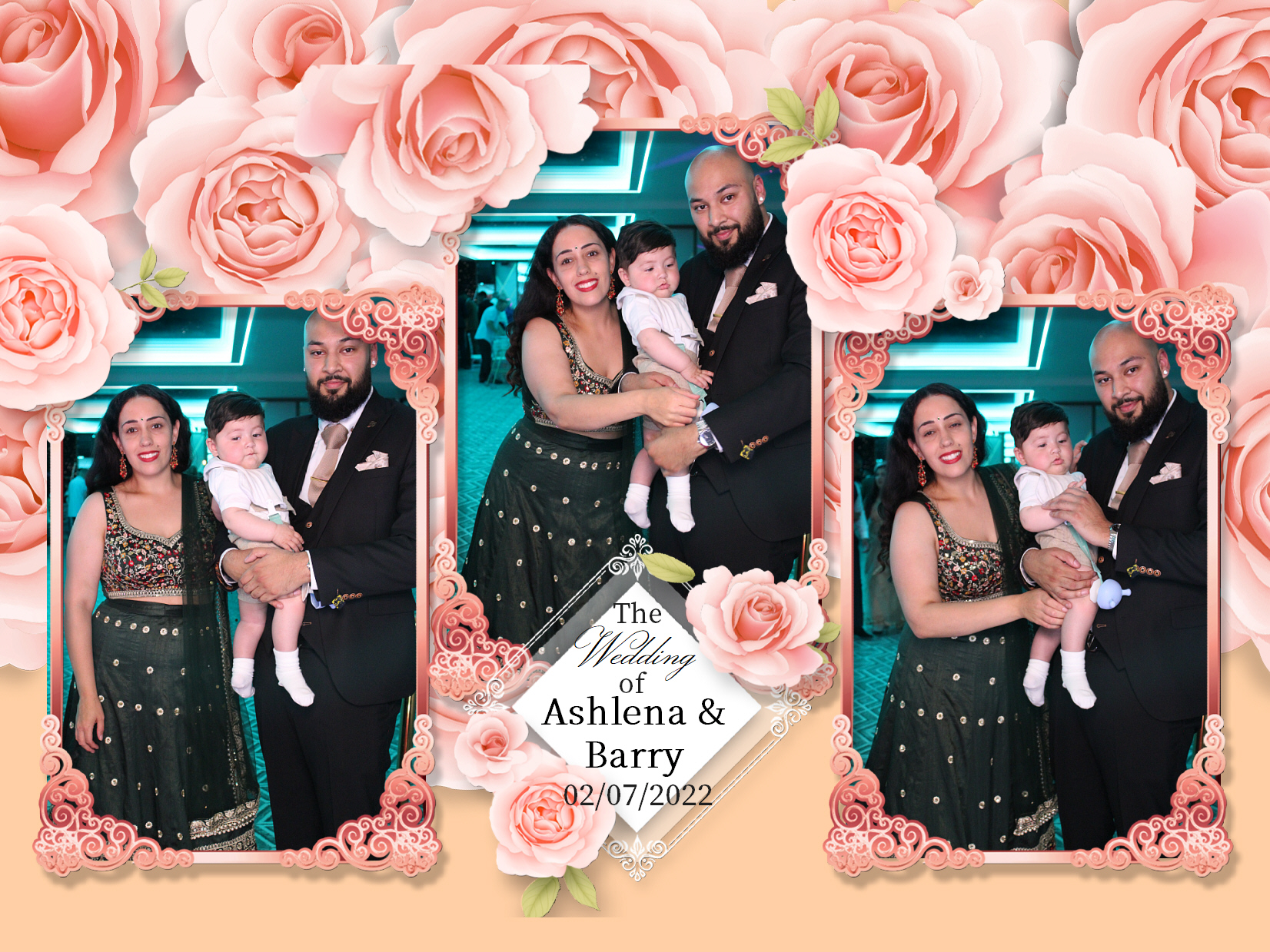 Ashlena & Barry's Wedding | View more photos from the event at my.specialeventsphotobooths.co.uk/u/SpecialEventsPhotoBooths/Ashlena-Barrys-Wedding