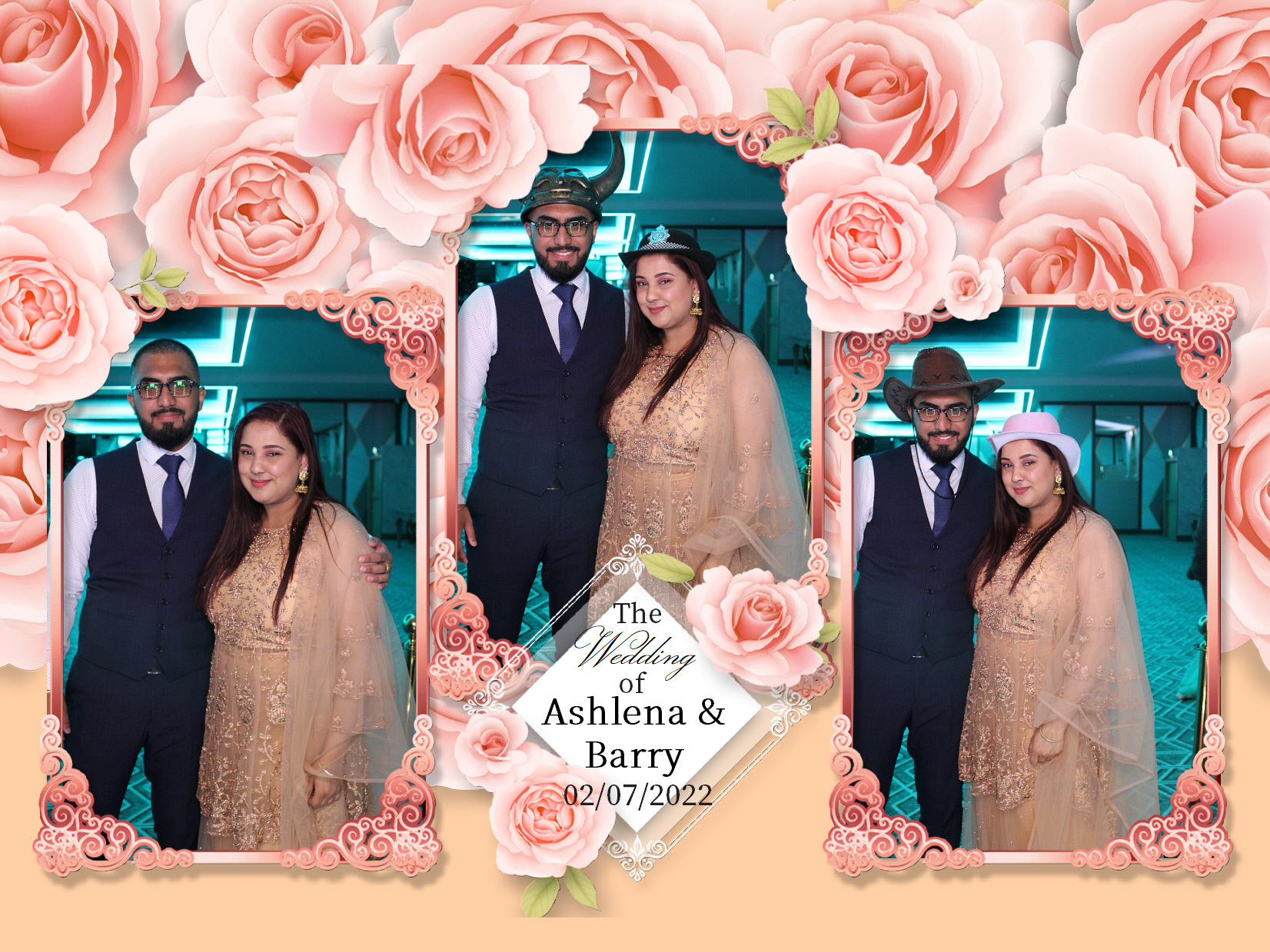 Ashlena & Barry's Wedding | View more photos from the event at my.specialeventsphotobooths.co.uk/u/SpecialEventsPhotoBooths/Ashlena-Barrys-Wedding