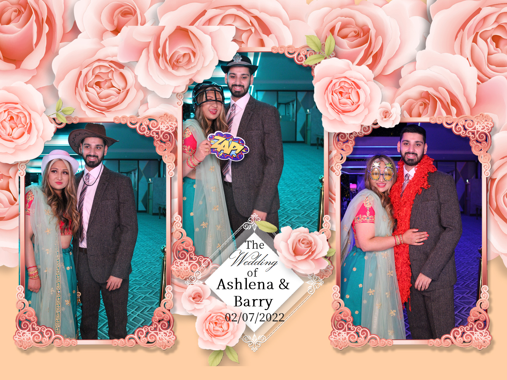 Ashlena & Barry's Wedding | View more photos from the event at my.specialeventsphotobooths.co.uk/u/SpecialEventsPhotoBooths/Ashlena-Barrys-Wedding