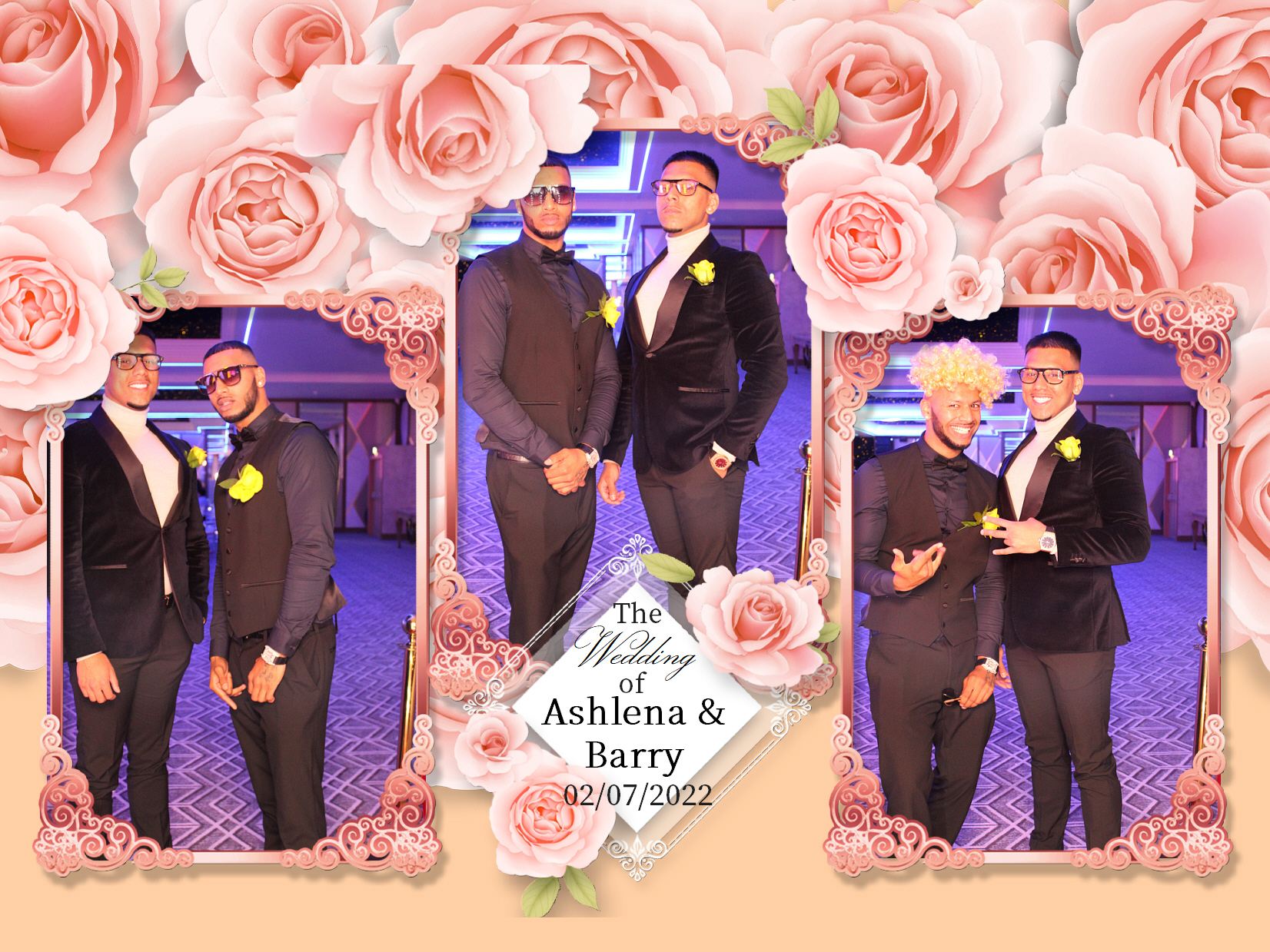 Ashlena & Barry's Wedding | View more photos from the event at my.specialeventsphotobooths.co.uk/u/SpecialEventsPhotoBooths/Ashlena-Barrys-Wedding