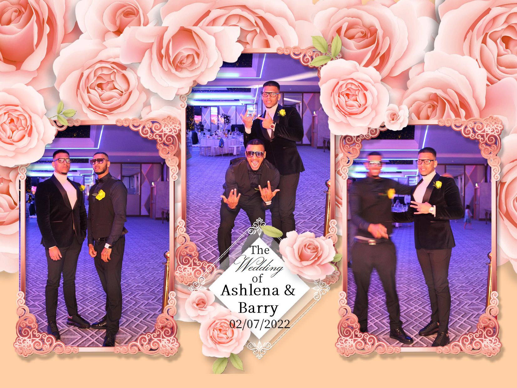 Ashlena & Barry's Wedding | View more photos from the event at my.specialeventsphotobooths.co.uk/u/SpecialEventsPhotoBooths/Ashlena-Barrys-Wedding